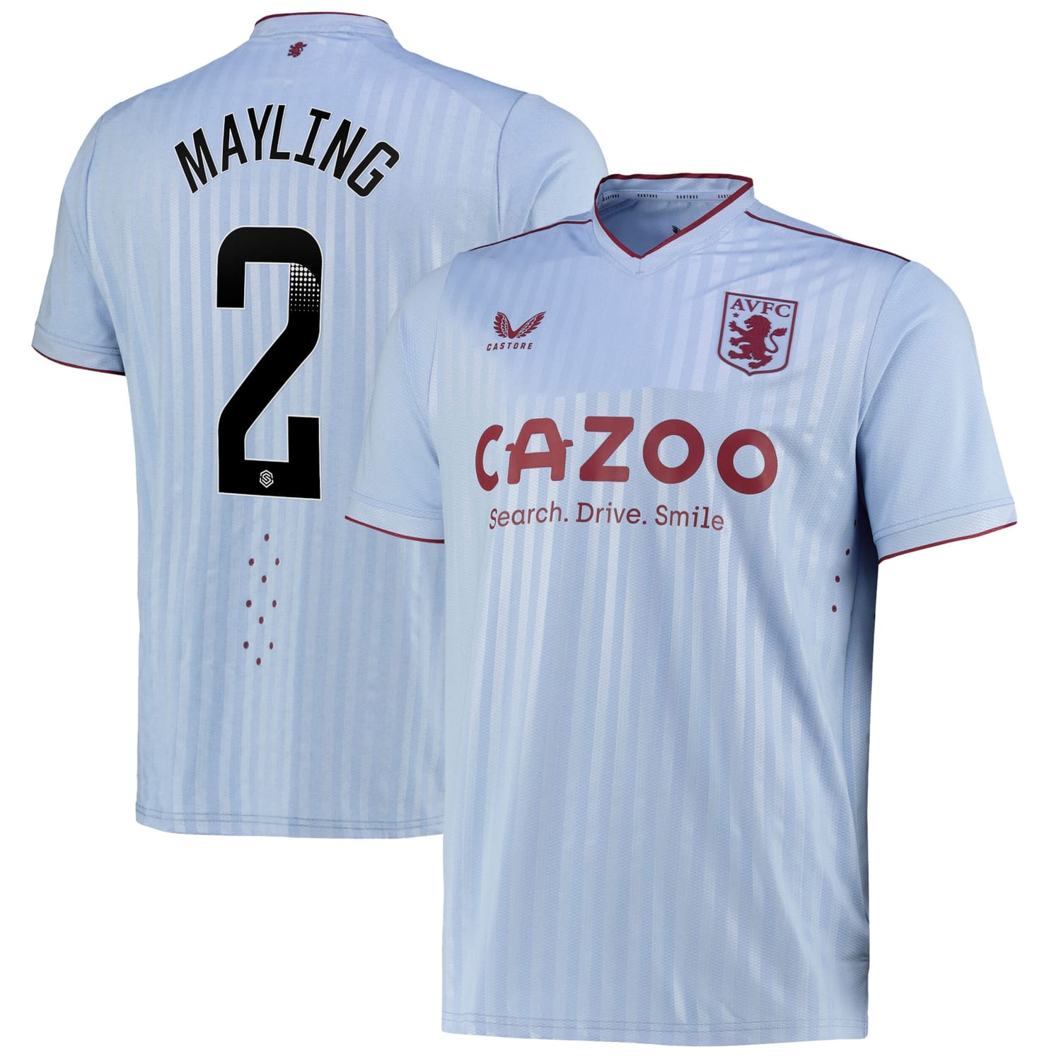 Premier League Aston Villa Away WSL Pro Jersey Shirt 2022-23 player Sarah Mayling 2 printing for Men