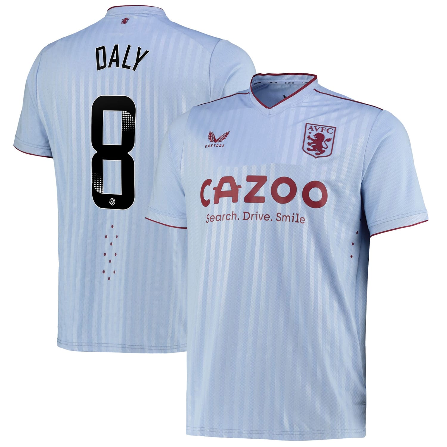 Premier League Aston Villa Away WSL Pro Jersey Shirt 2022-23 player Rachel Daly 8 printing for Men