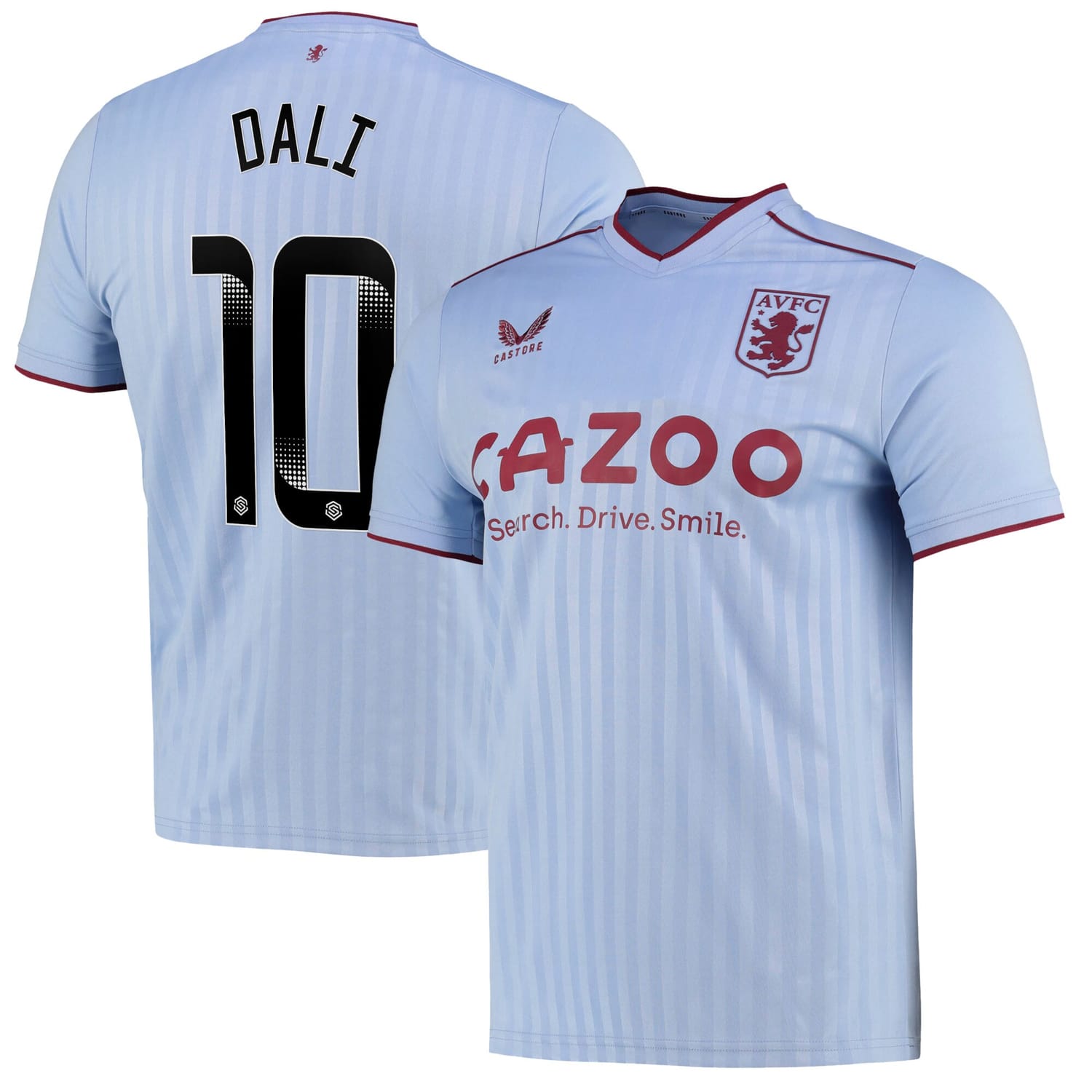 Premier League Aston Villa Away WSL Jersey Shirt 2022-23 player Kenza Dali 10 printing for Men