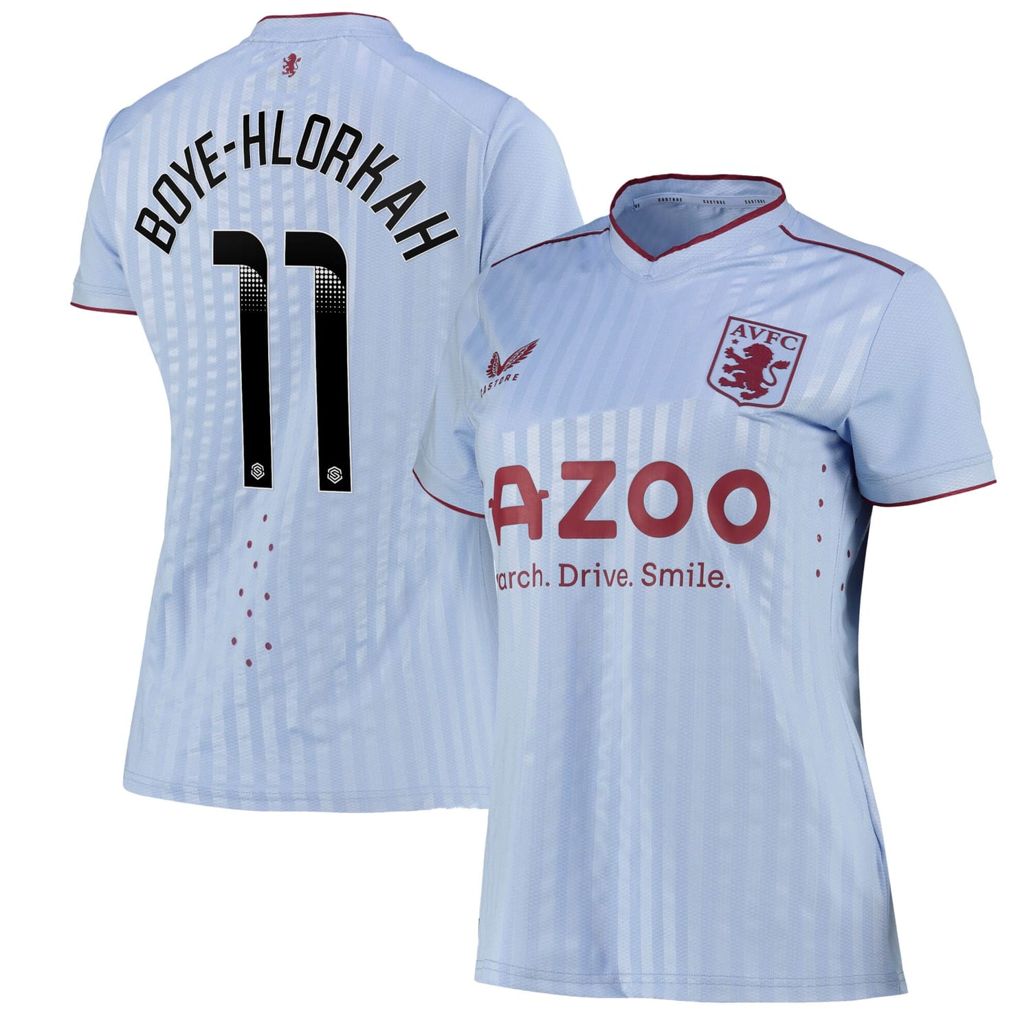 Premier League Aston Villa Away WSL Pro Jersey Shirt 2022-23 player Chantelle Boye-Hlorkah 11 printing for Women