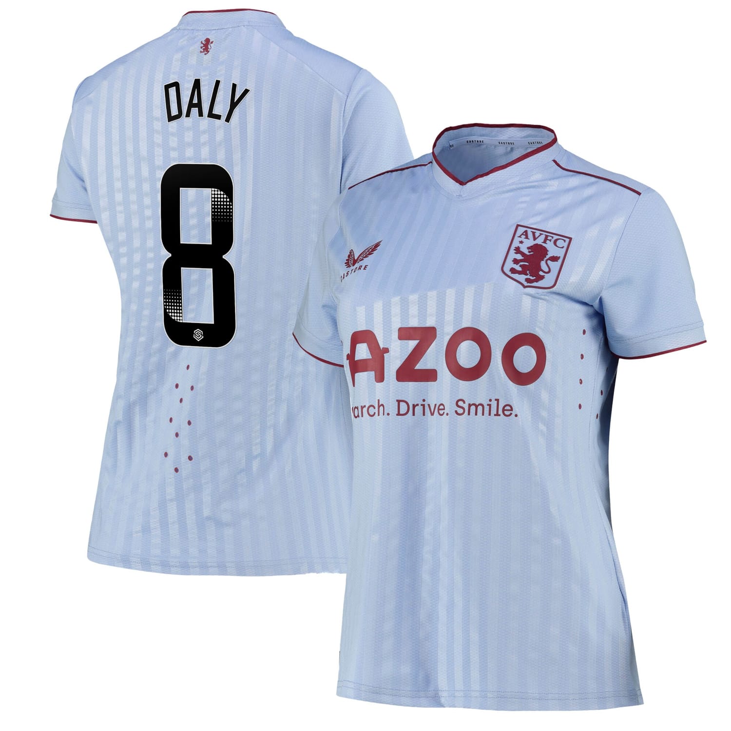 Premier League Aston Villa Away WSL Pro Jersey Shirt 2022-23 player Rachel Daly 8 printing for Women