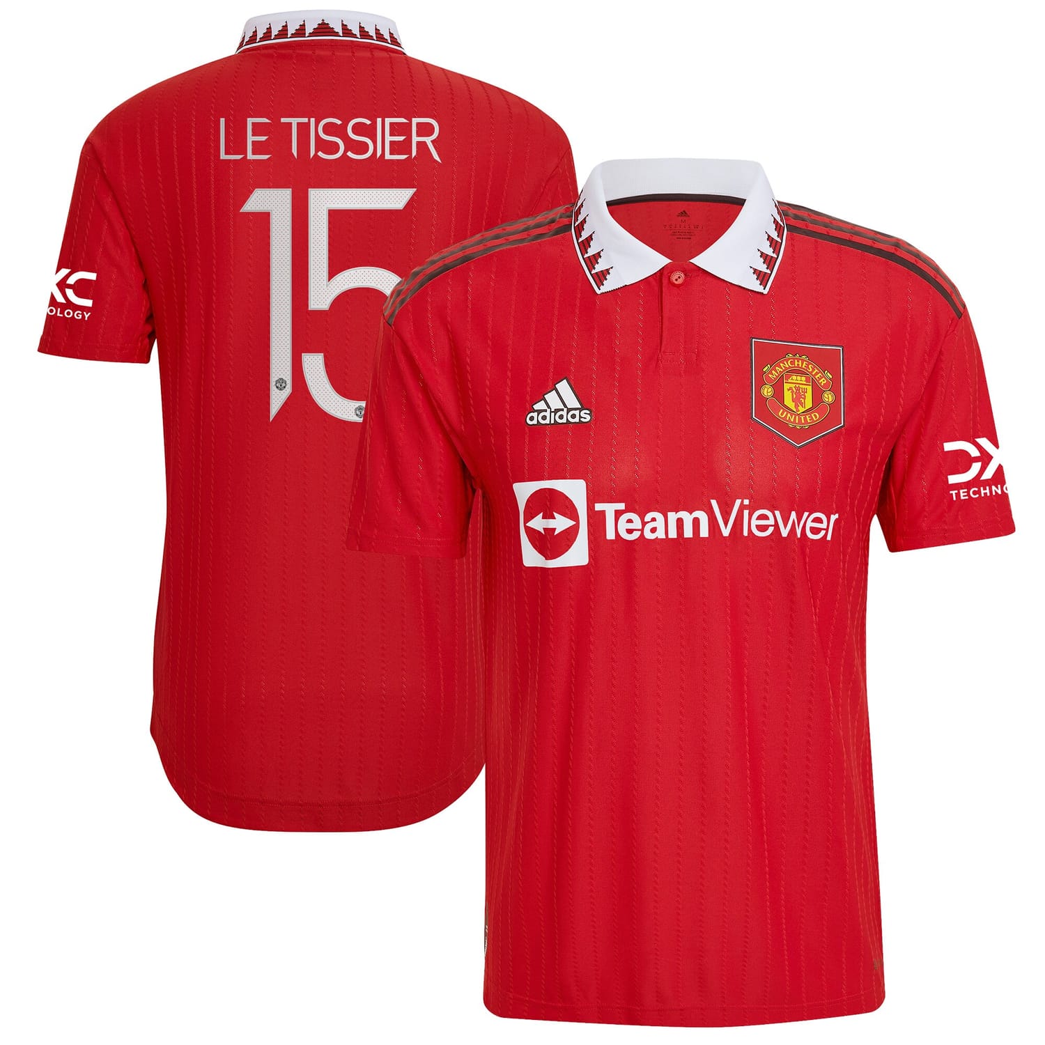 Premier League Manchester United Home Cup Authentic Jersey Shirt 2022-23 player Maya Le Tissier 15 printing for Men