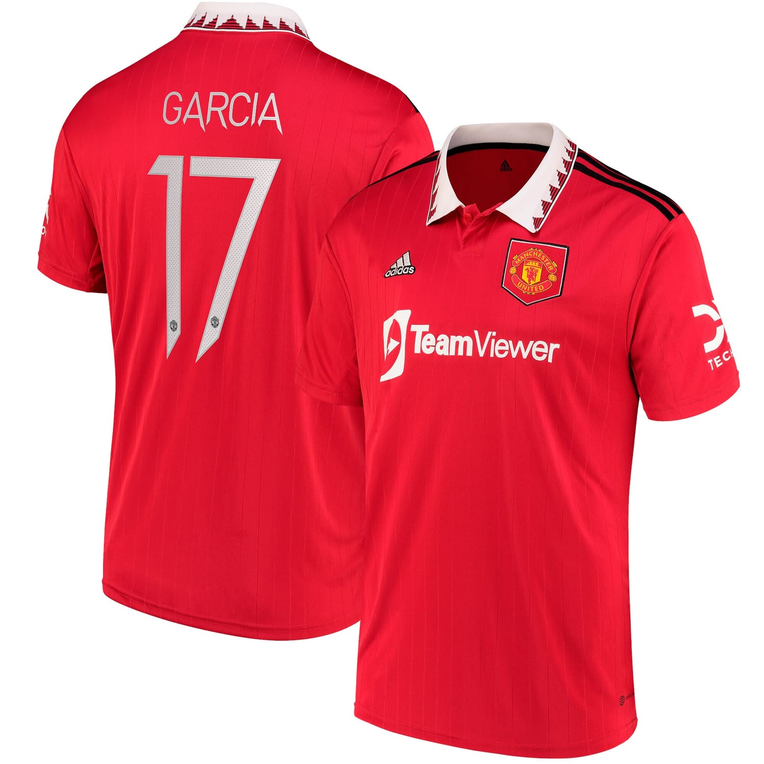 Premier League Manchester United Home Cup Jersey Shirt 2022-23 player Lucia Garcia 17 printing for Men