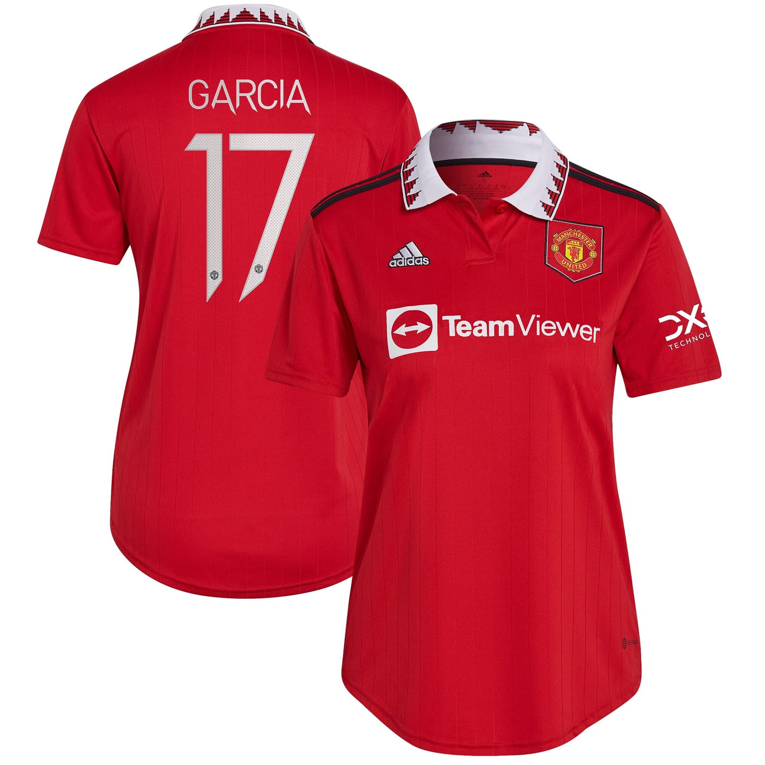 Premier League Manchester United Home Cup Jersey Shirt 2022-23 player Lucia Garcia 17 printing for Women