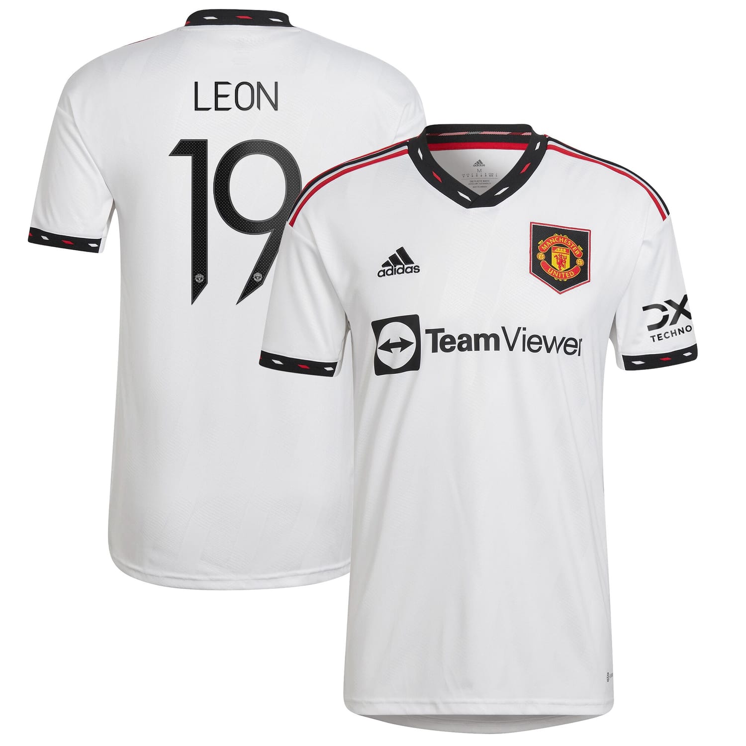 Premier League Manchester United Away Cup Jersey Shirt 2022-23 player Adriana Leon 19 printing for Men