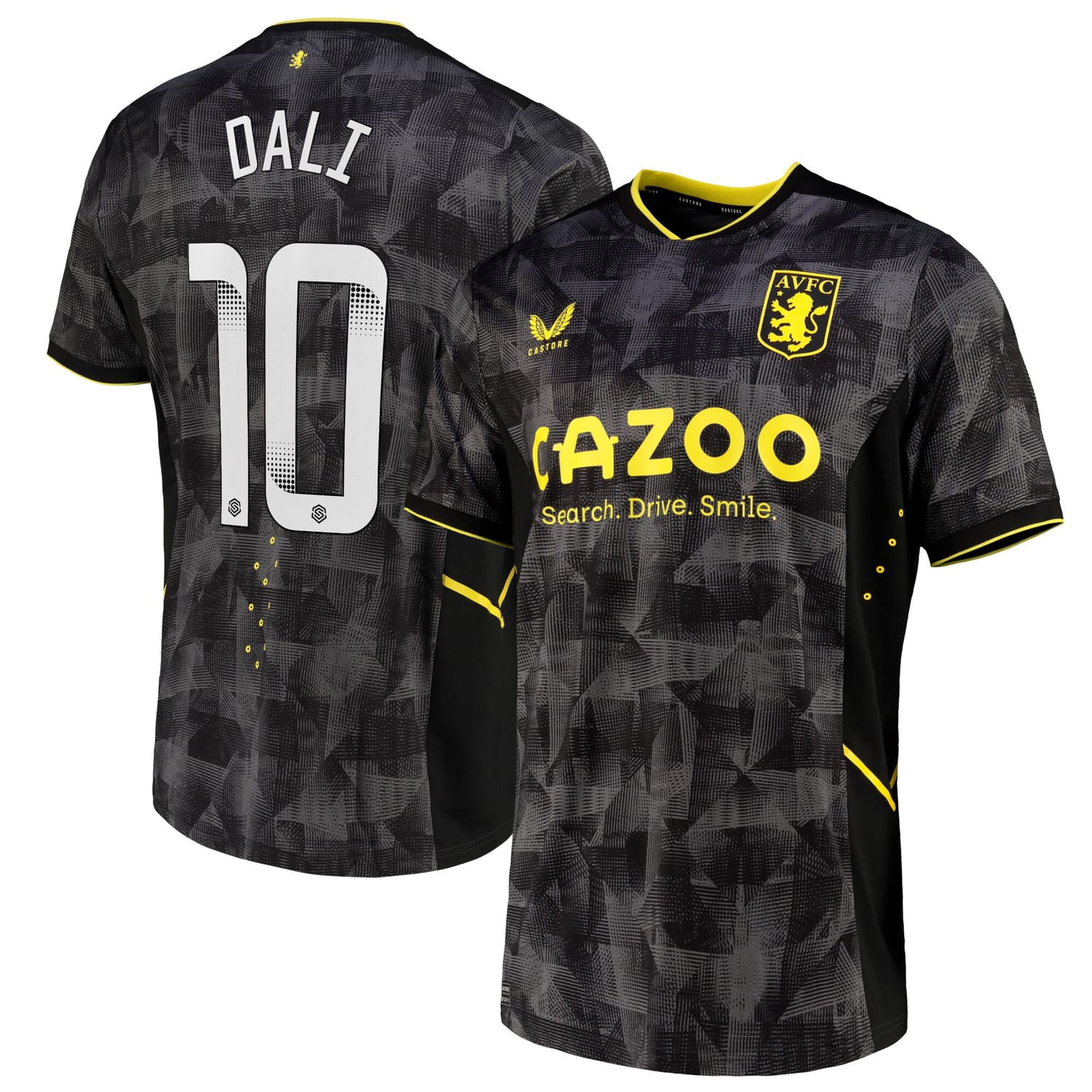 Premier League Aston Villa Third WSL Pro Jersey Shirt 2022-23 player Kenza Dali 10 printing for Men
