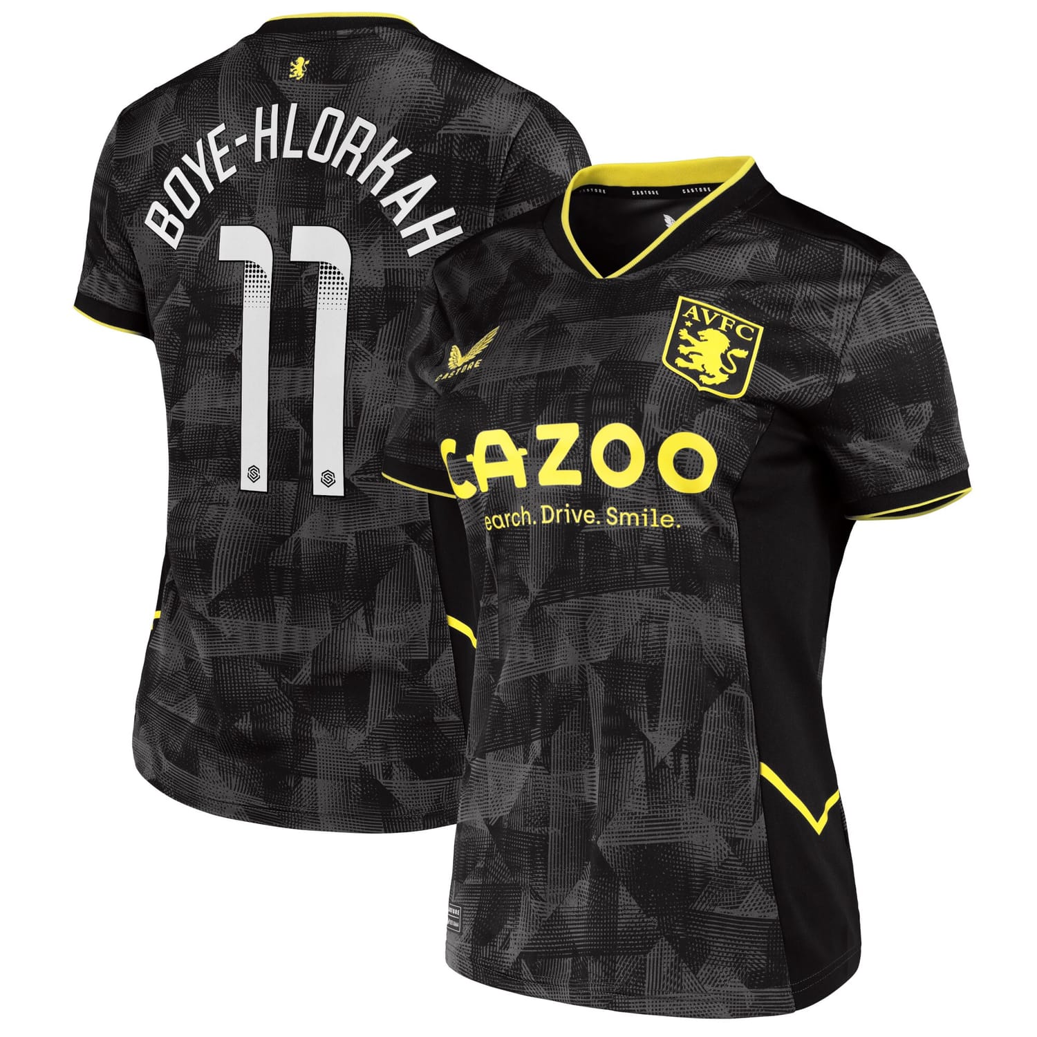 Premier League Aston Villa Third WSL Jersey Shirt 2022-23 player Chantelle Boye-Hlorkah 11 printing for Women