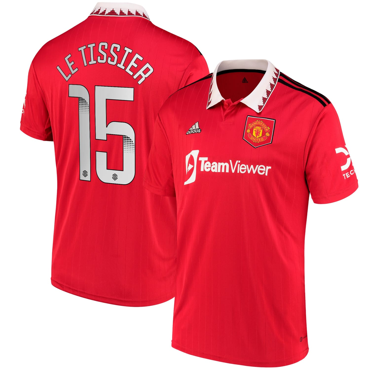 Premier League Manchester United Home WSL Jersey Shirt 2022-23 player Maya Le Tissier 15 printing for Men