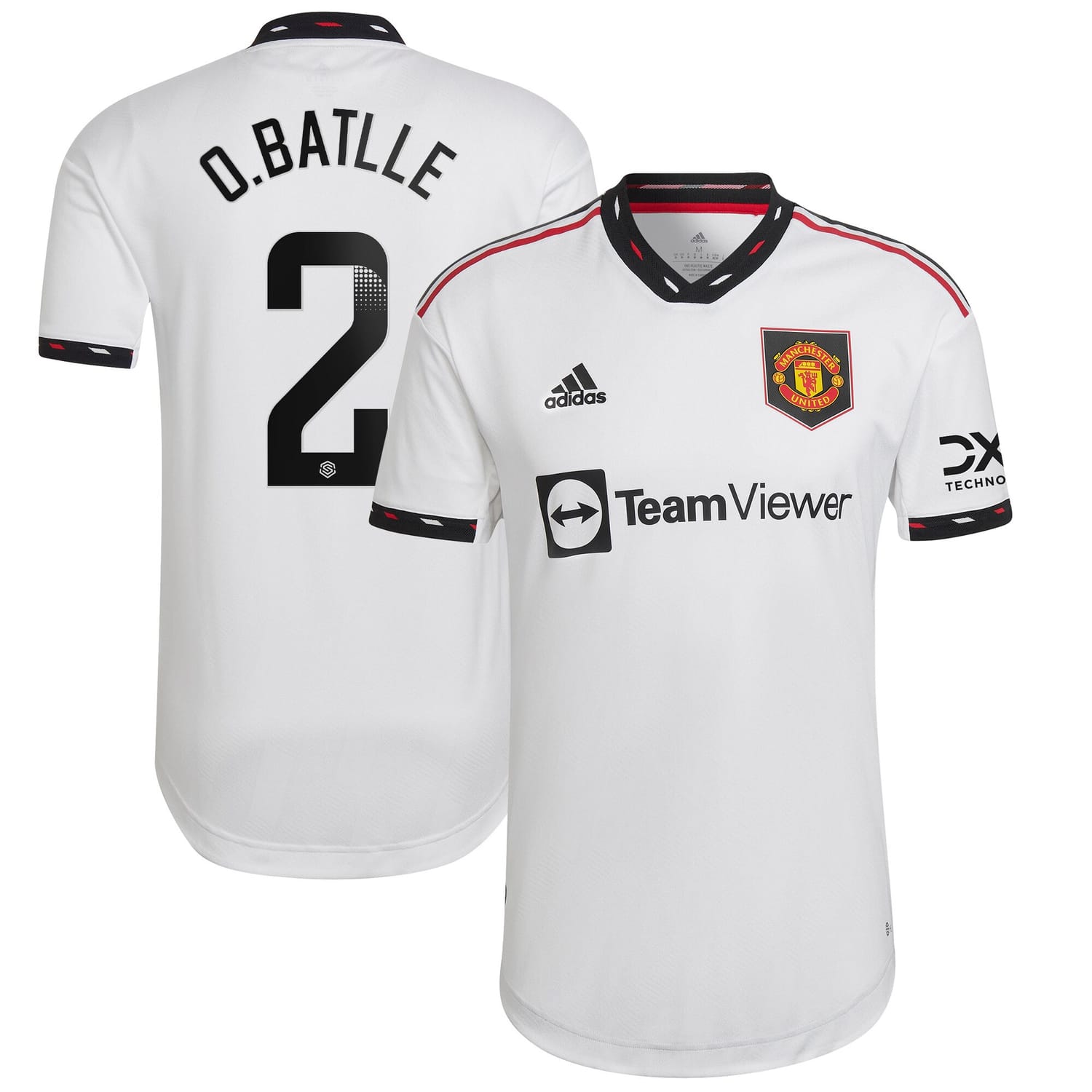 Premier League Manchester United Away WSL Authentic Jersey Shirt 2022-23 player Ona Batlle 2 printing for Men