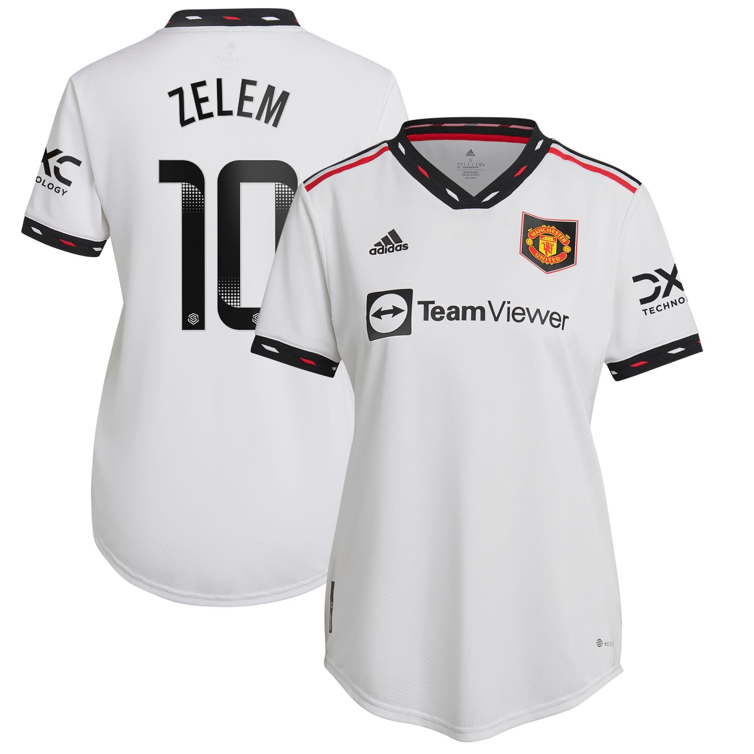 Premier League Manchester United Away WSL Authentic Jersey Shirt 2022-23 player Katie Zelem 10 printing for Women