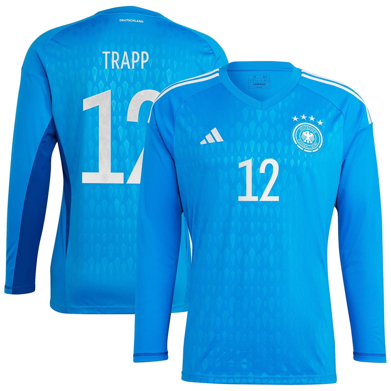 Germany National Team Goalkeeper Jersey Shirt Long Sleeve player Kevin Trapp 12 printing for Men