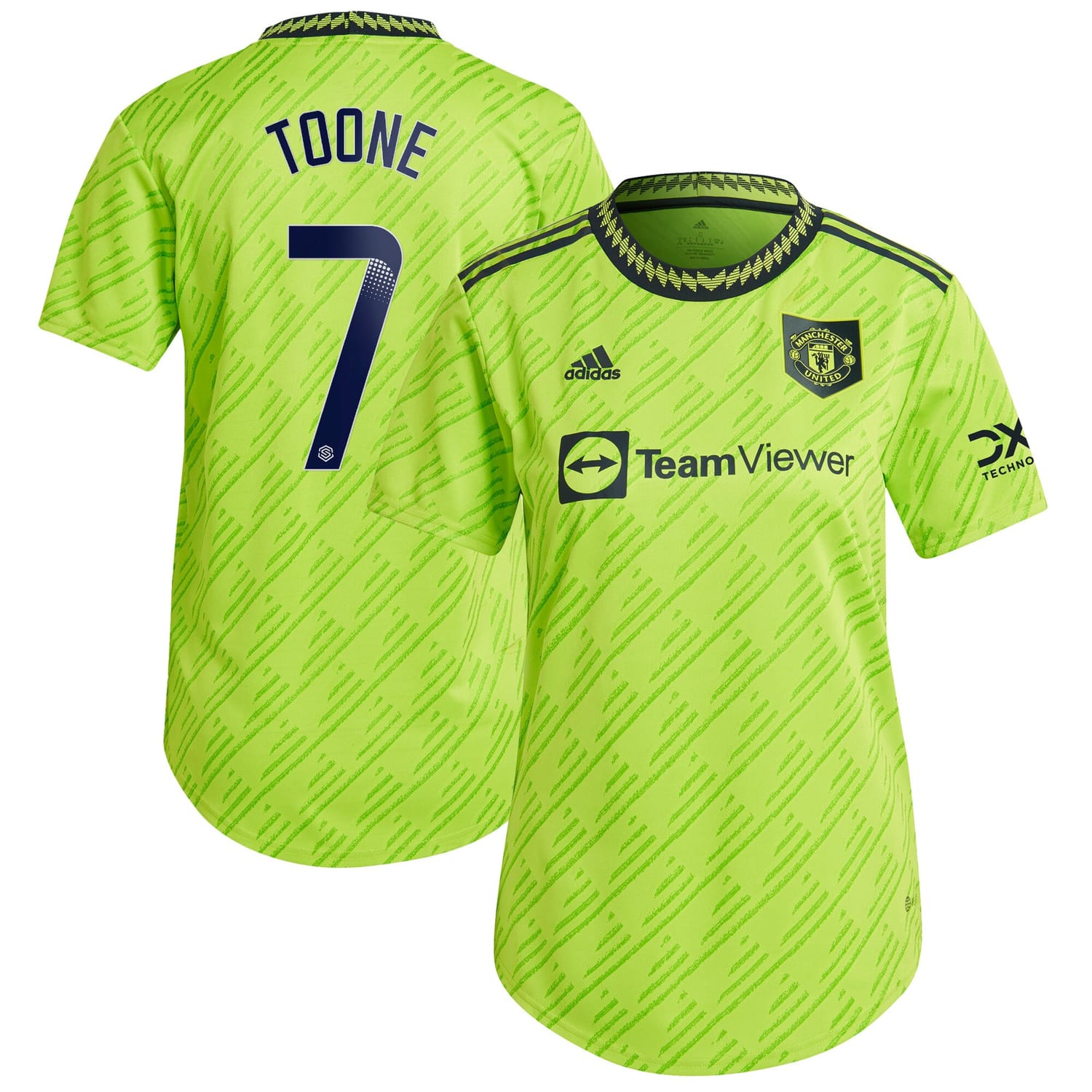 Premier League Manchester United Third WSL Authentic Jersey Shirt 2022-23 player Ella Toone 7 printing for Women