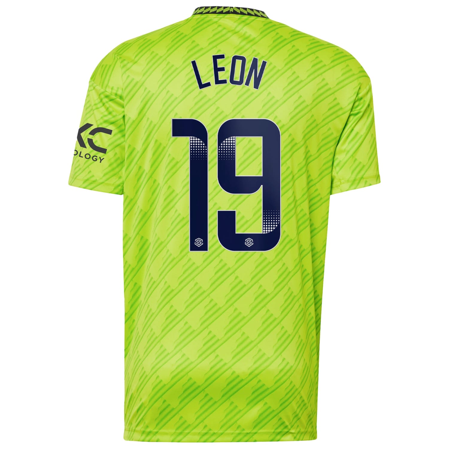 Premier League Manchester United Third Jersey Shirt 2022-23 player Adriana Leon 19 printing for Men