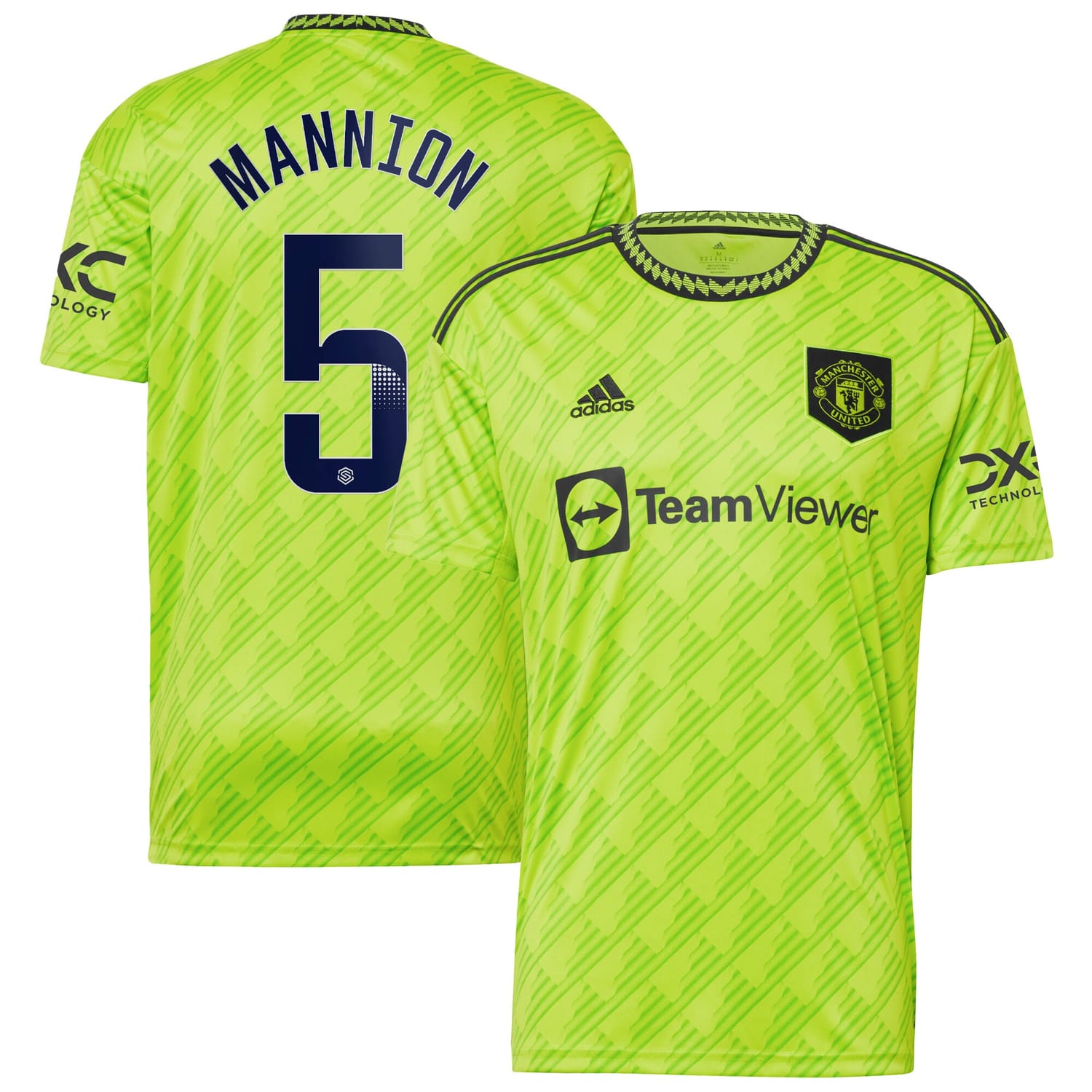 Premier League Manchester United Third WSL Jersey Shirt 2022-23 player Aoife Mannion 5 printing for Men