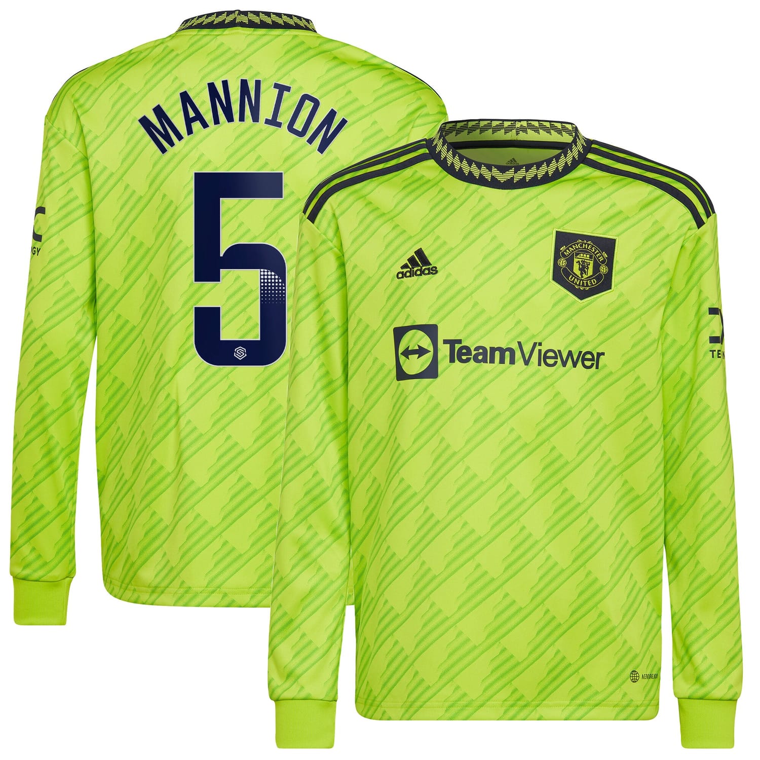 Premier League Manchester United Jersey Shirt Long Sleeve 2022-23 player Aoife Mannion 5 printing for Men