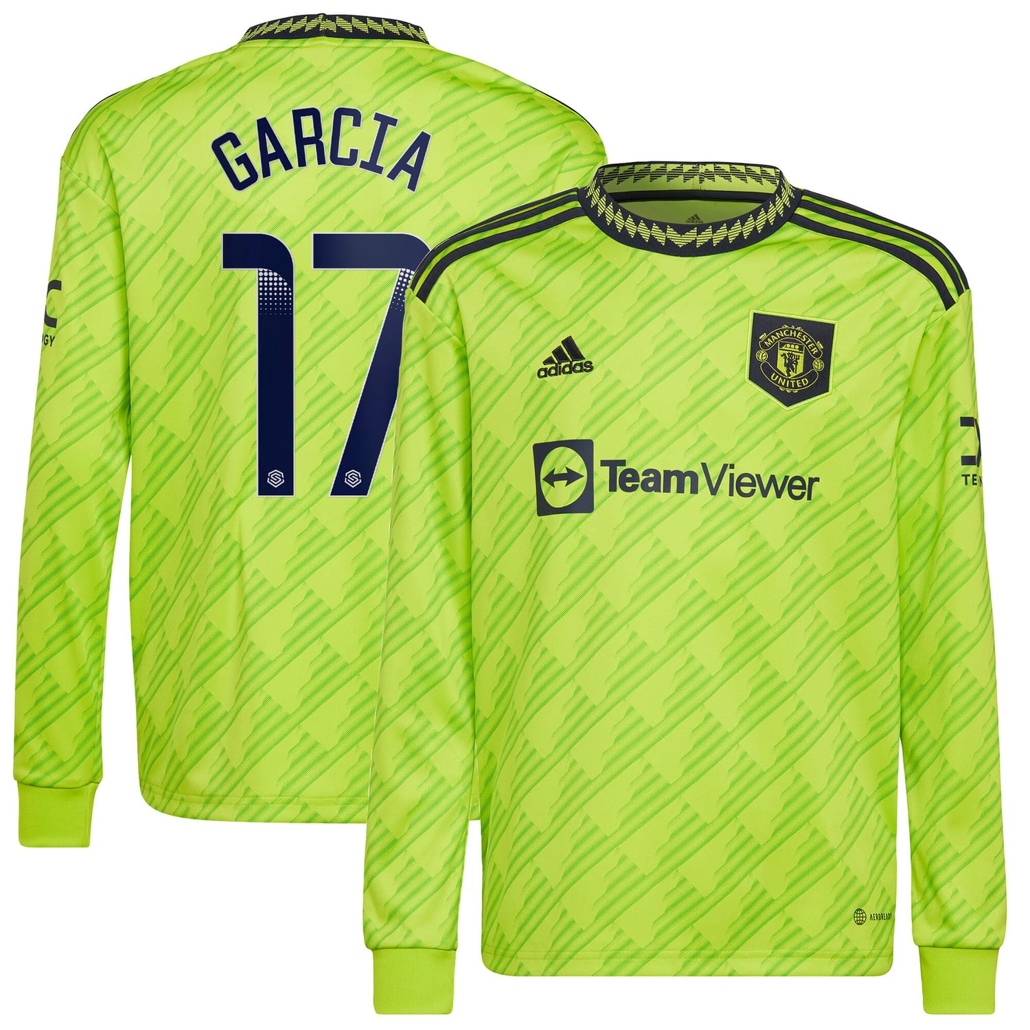 Premier League Manchester United Jersey Shirt Long Sleeve 2022-23 player Lucia Garcia 17 printing for Men
