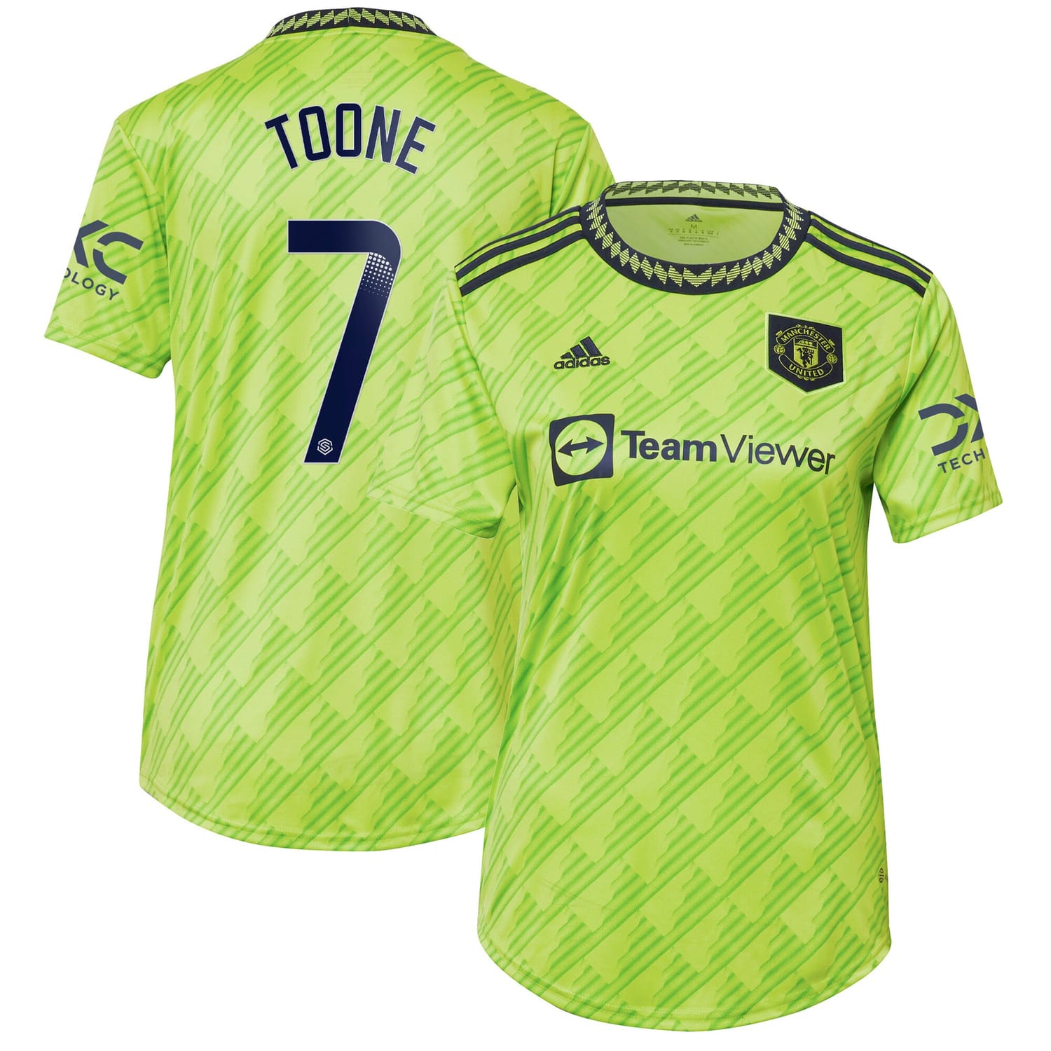 Premier League Manchester United Third WSL Jersey Shirt 2022-23 player Ella Toone 7 printing for Women