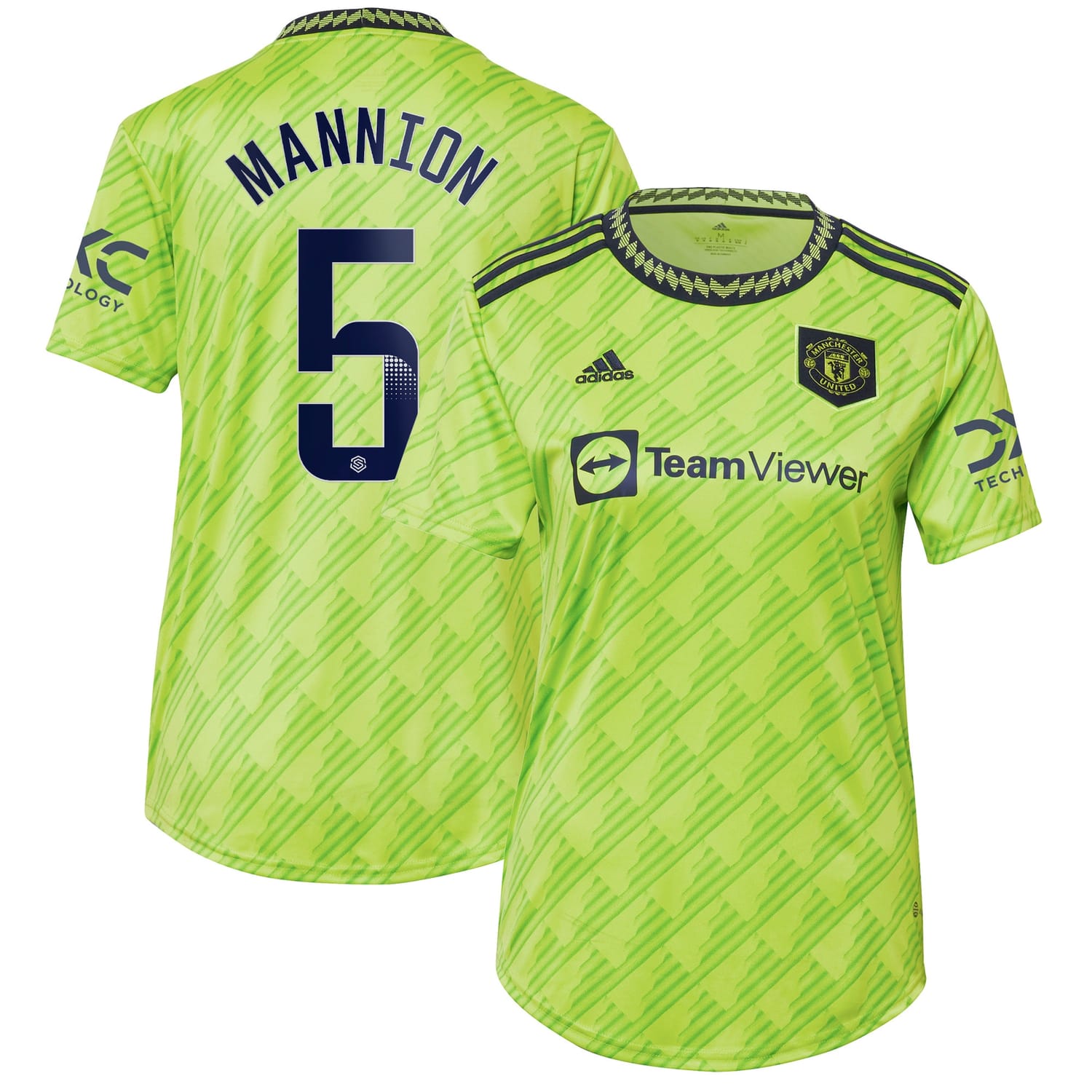 Premier League Manchester United Third WSL Jersey Shirt 2022-23 player Aoife Mannion 5 printing for Women