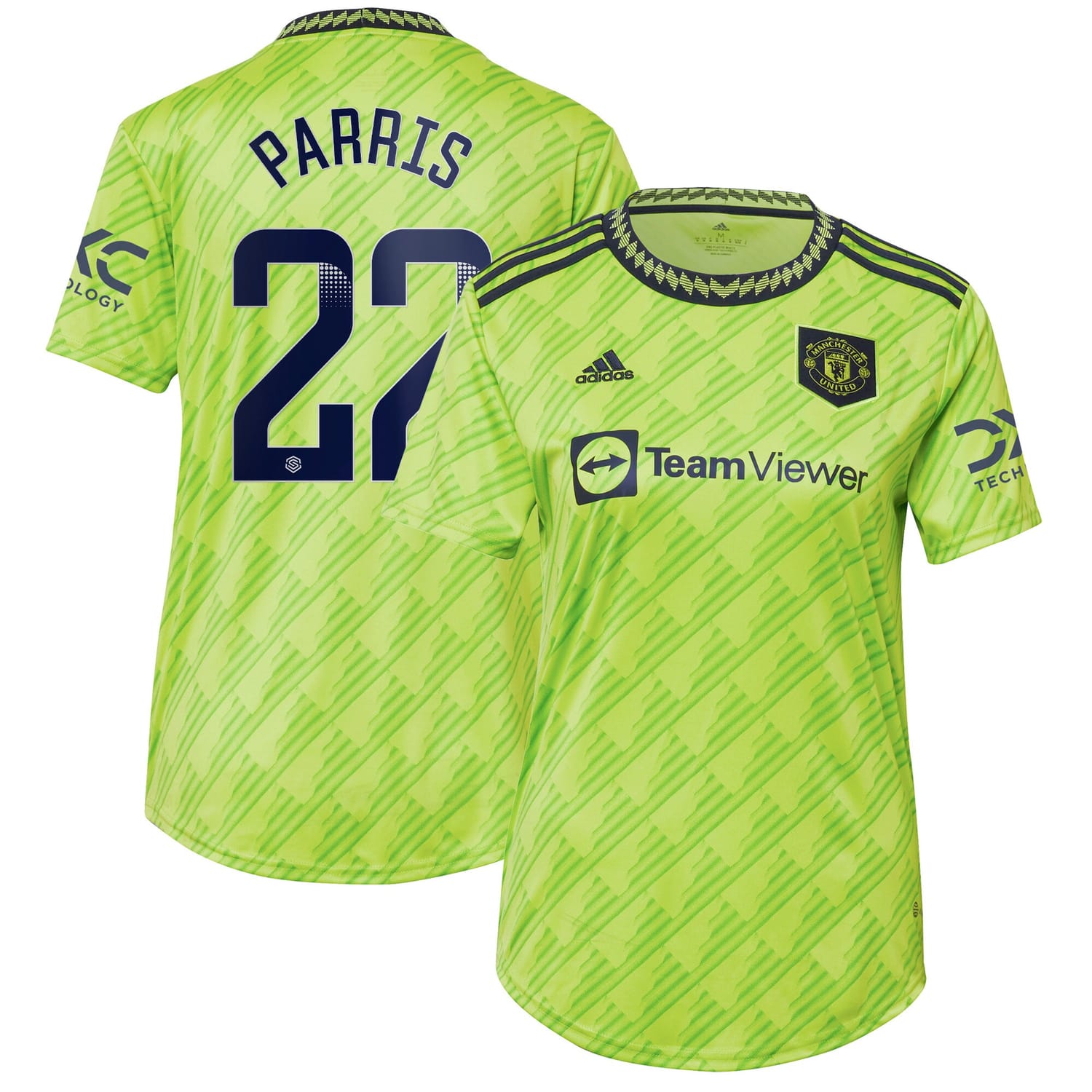Premier League Manchester United Third WSL Jersey Shirt 2022-23 player Nikita Parris 22 printing for Women