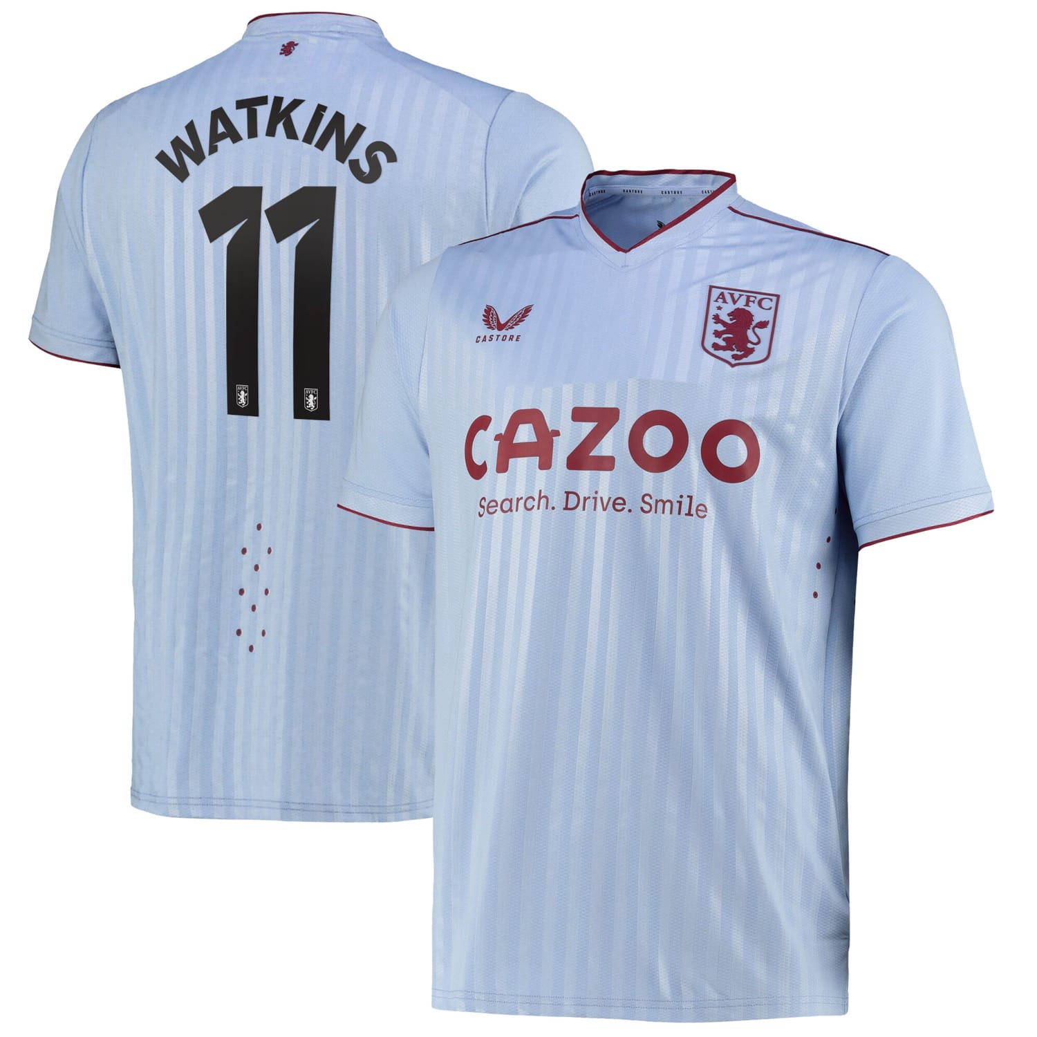 Premier League Aston Villa Away Cup Pro Jersey Shirt 2022-23 player Ollie Watkins 11 printing for Men
