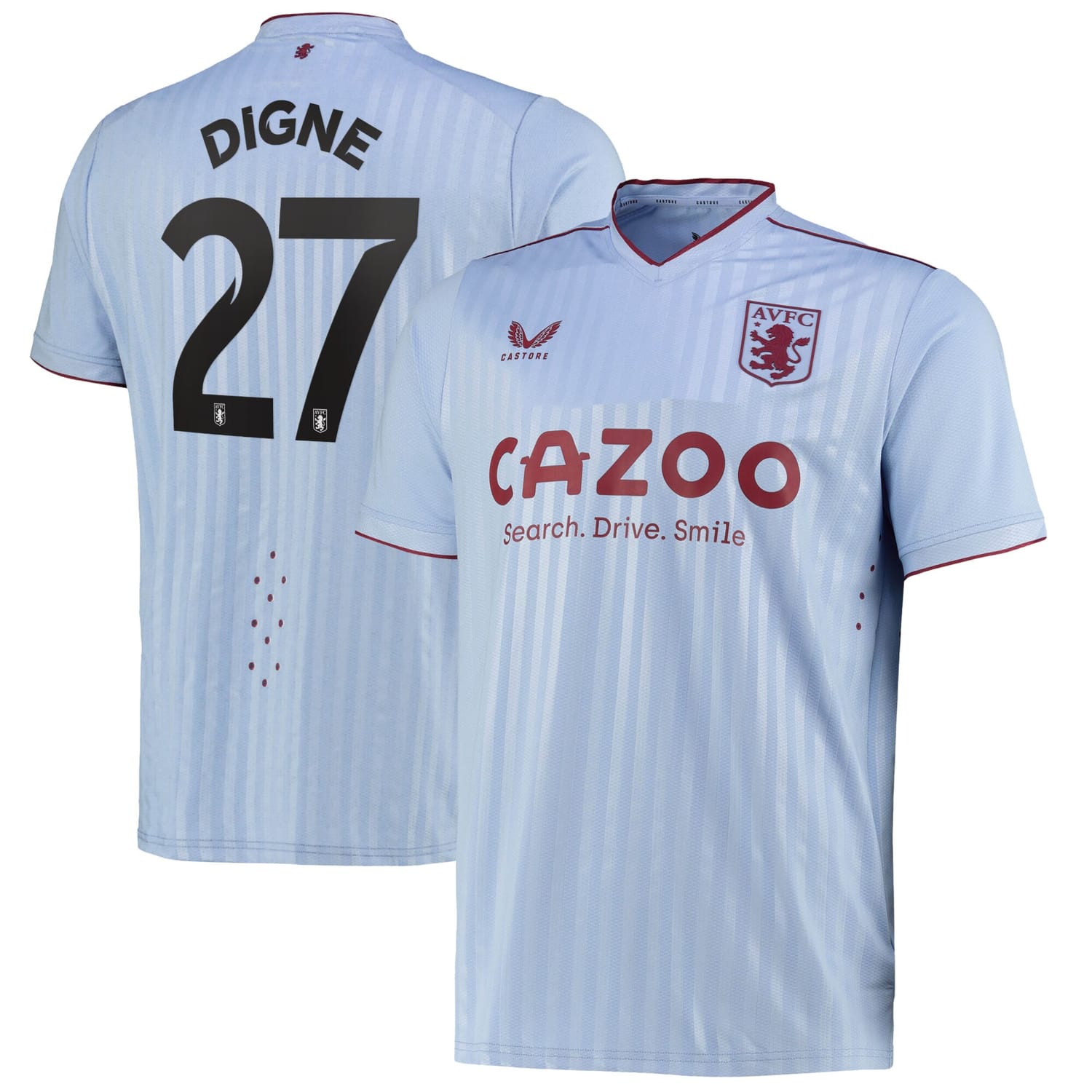 Premier League Aston Villa Away Cup Pro Jersey Shirt 2022-23 player Lucas Digne 27 printing for Men