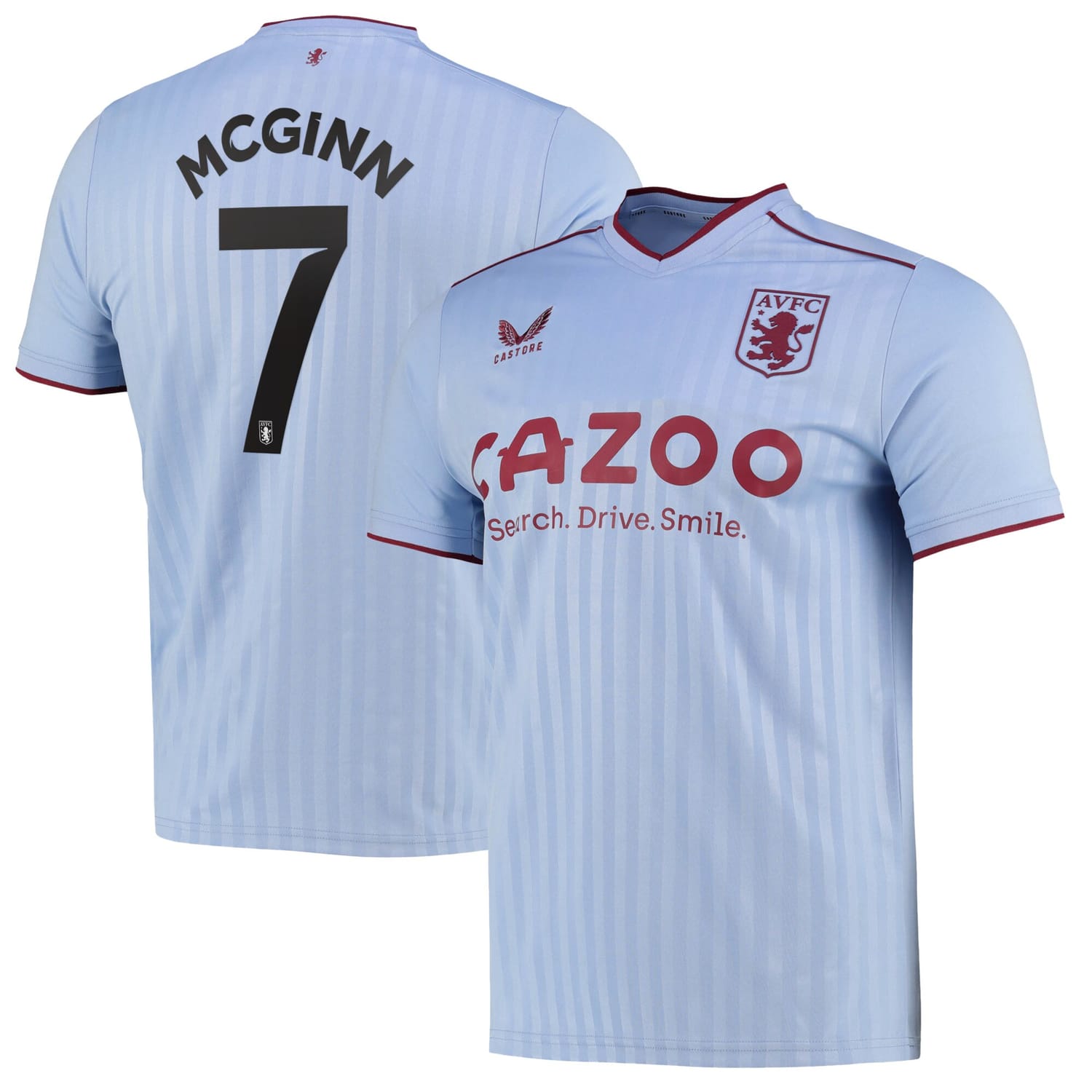 Premier League Aston Villa Away Cup Jersey Shirt 2022-23 player John McGinn 7 printing for Men