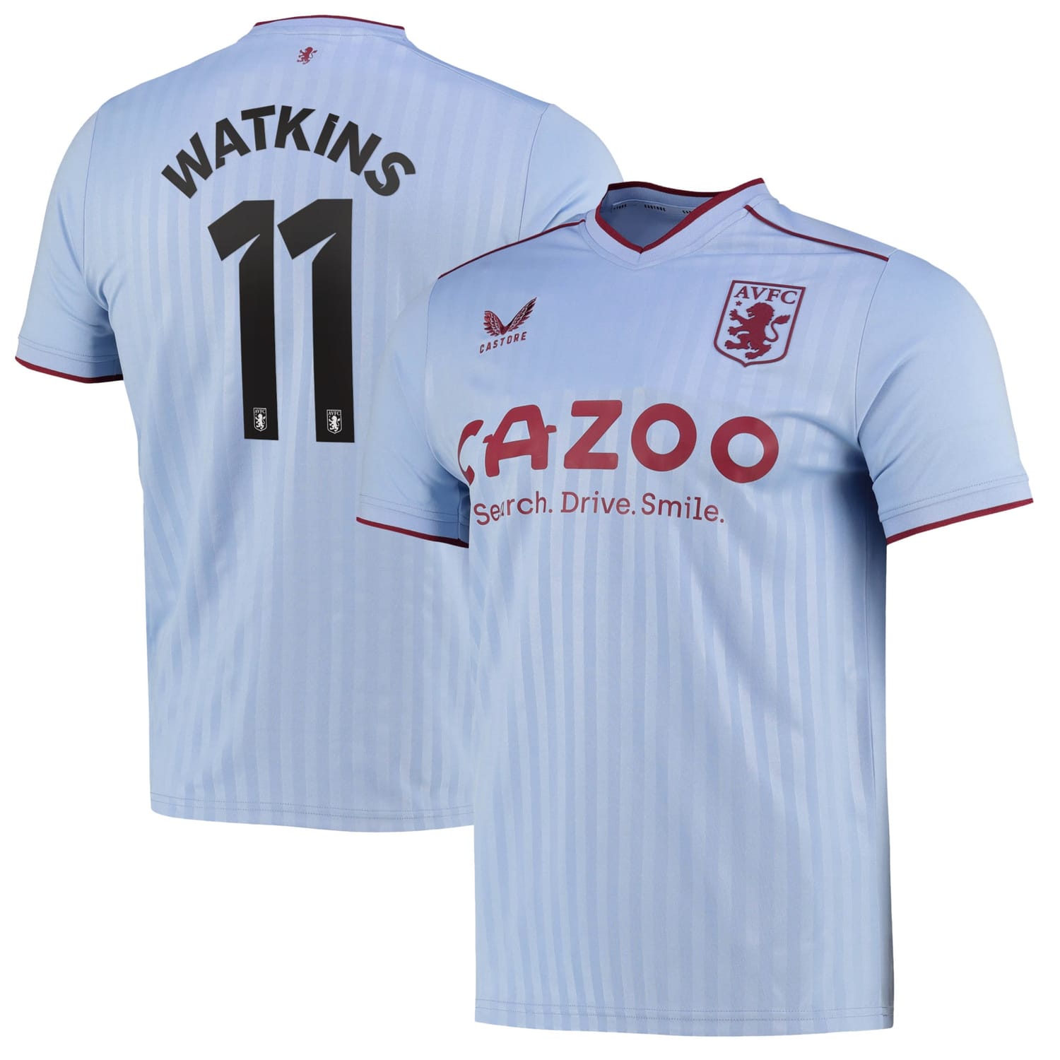Premier League Aston Villa Away Cup Jersey Shirt 2022-23 player Ollie Watkins 11 printing for Men