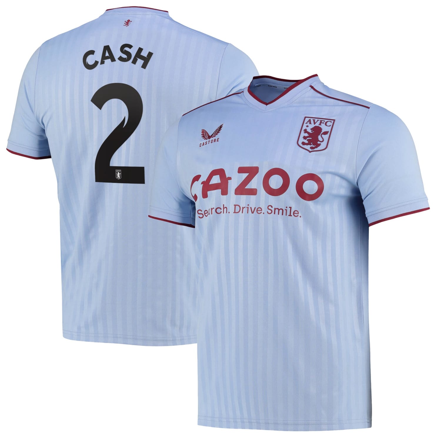 Premier League Aston Villa Away Cup Jersey Shirt 2022-23 player Matty Cash 2 printing for Men