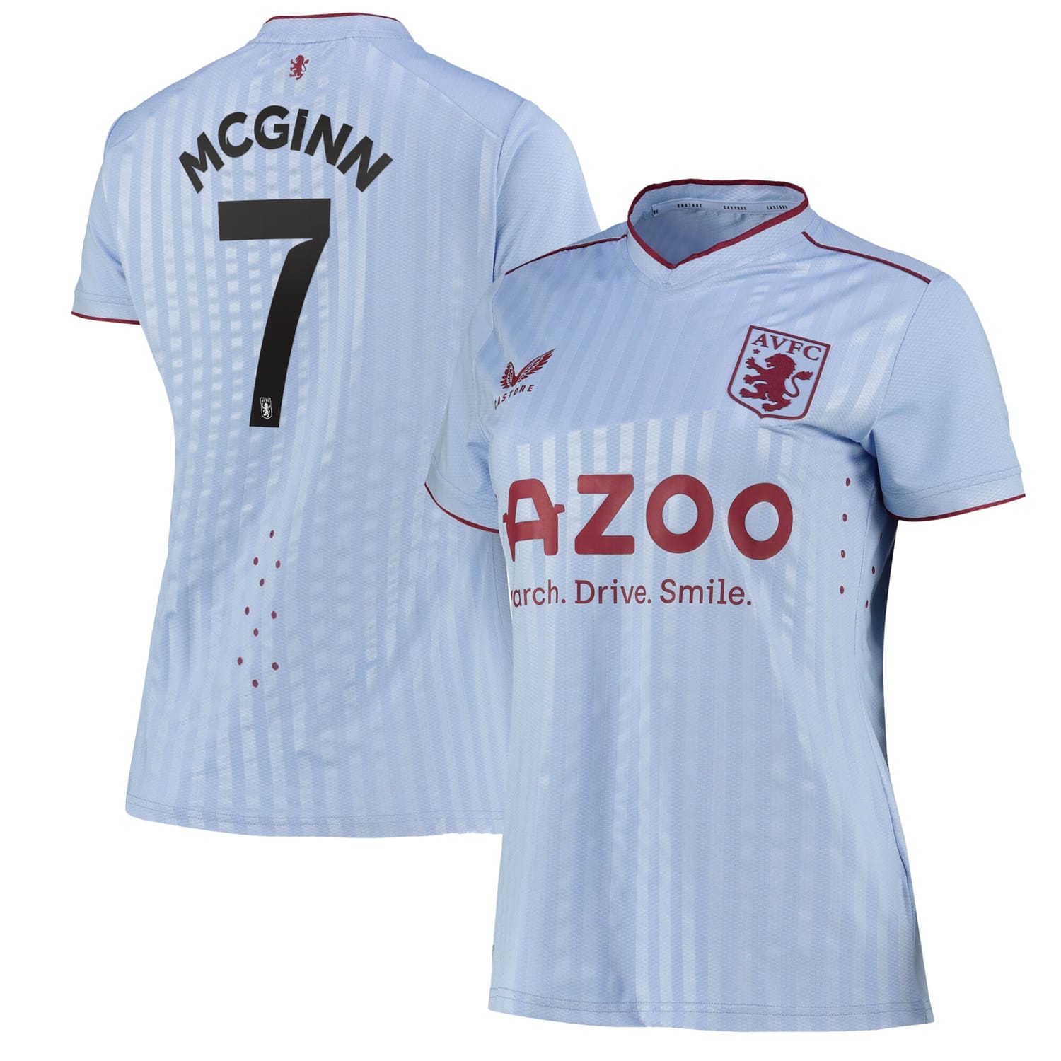 Premier League Aston Villa Away Cup Pro Jersey Shirt 2022-23 player John McGinn 7 printing for Women