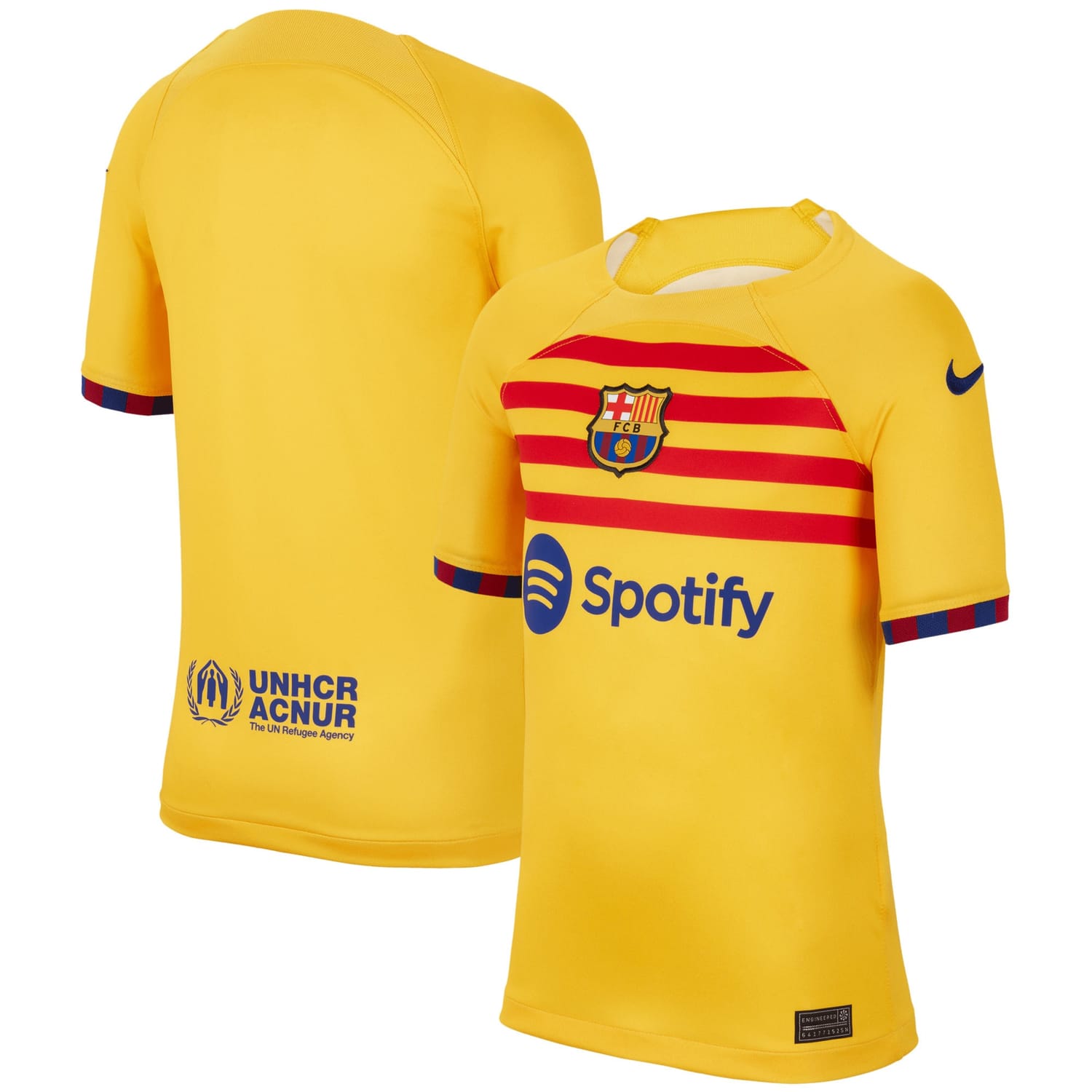 La Liga Barcelona Fourth Jersey Shirt 2023-24 for Men