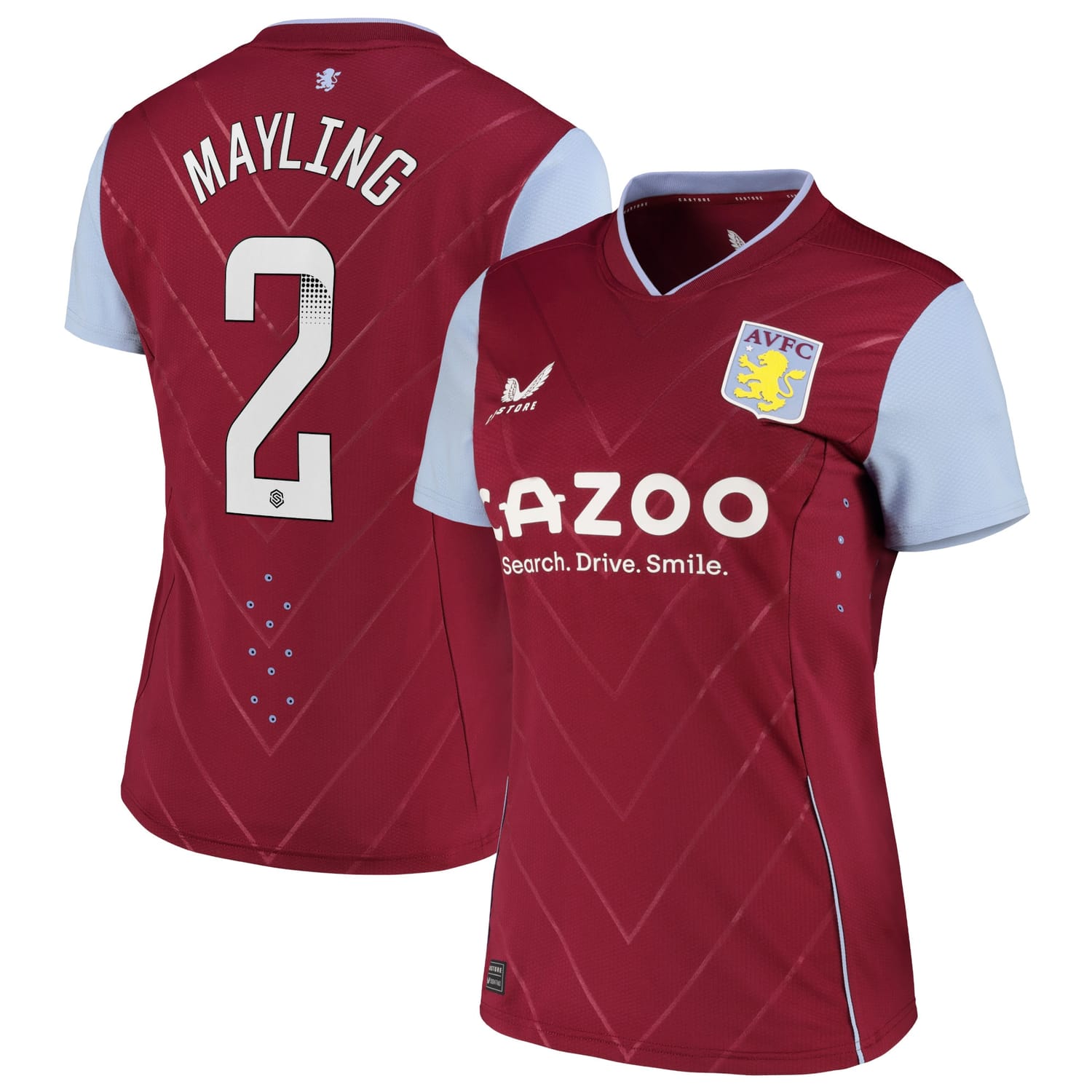 Premier League Aston Villa Home WSL Pro Jersey Shirt 2022-23 player Sarah Mayling 2 printing for Women