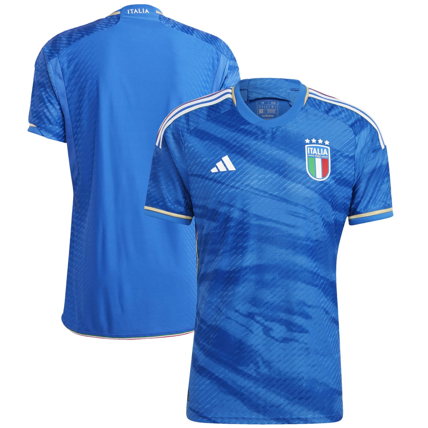 Italy National Team Home Authentic Jersey Shirt for Men
