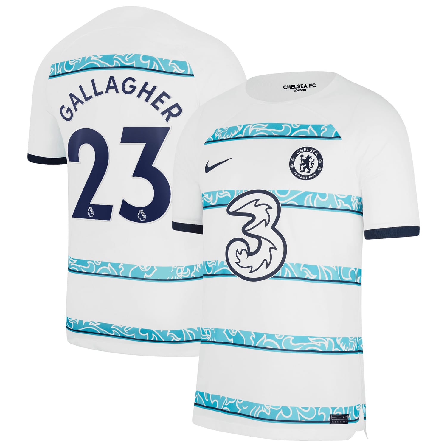 Premier League Chelsea Away Jersey Shirt 2022-23 player Conor Gallagher 23 printing for Men