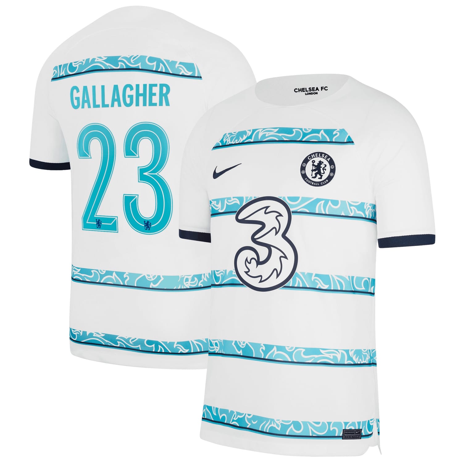 Premier League Chelsea Away Cup Jersey Shirt 2022-23 player Conor Gallagher 23 printing for Men