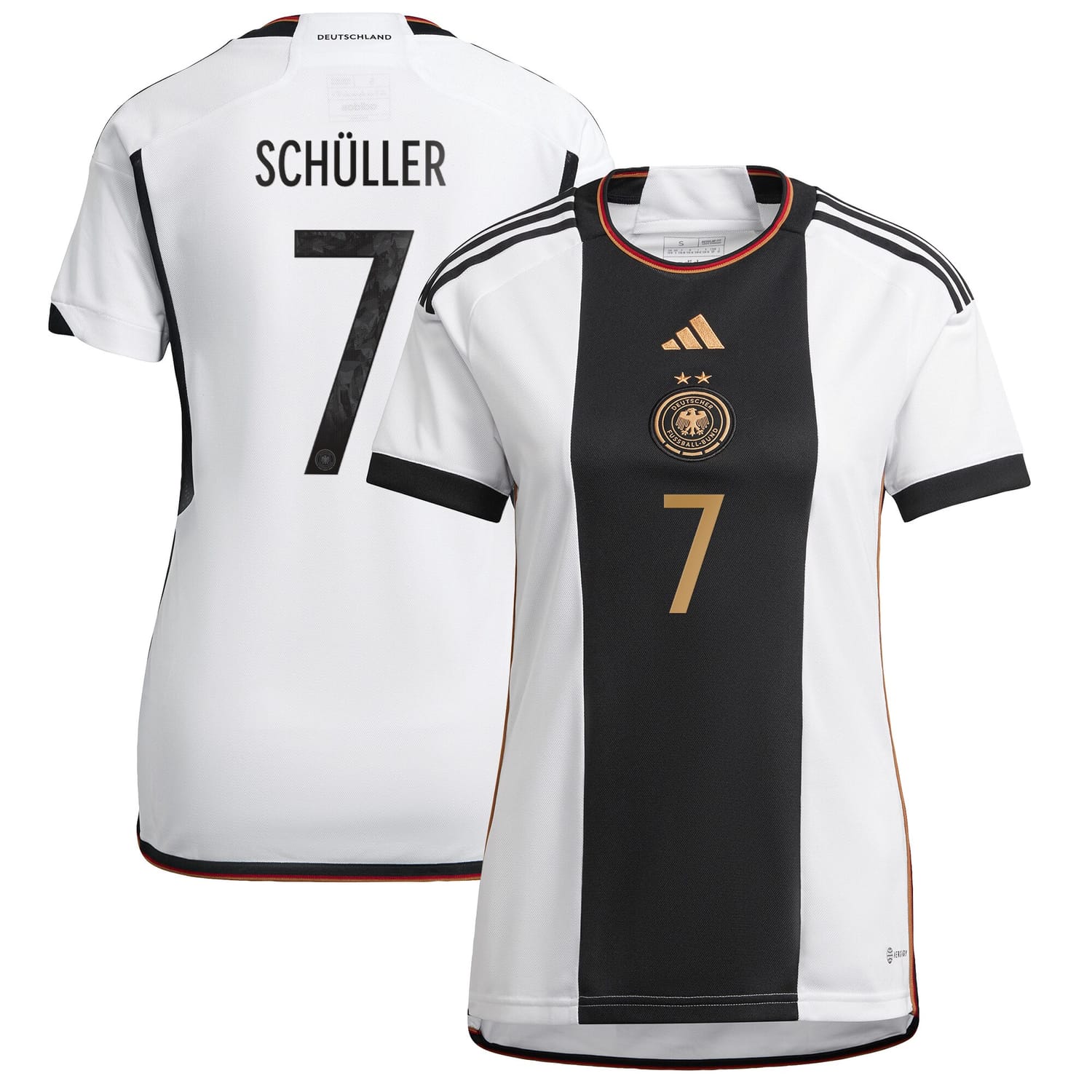 Germany National Team Home Jersey Shirt player Lea Schüller 7 printing for Women