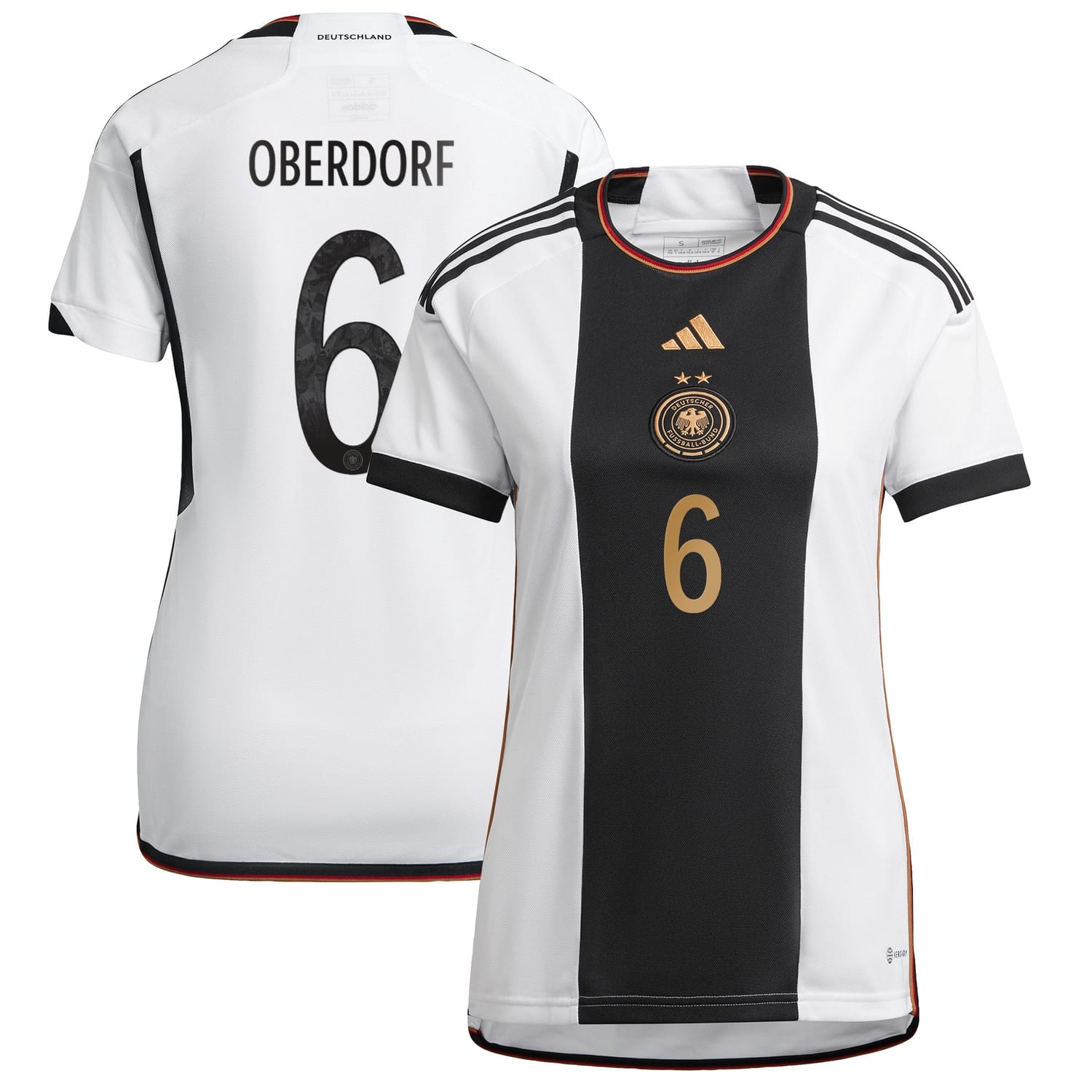 Germany National Team Home Jersey Shirt player Lena Oberdorf 6 printing for Women