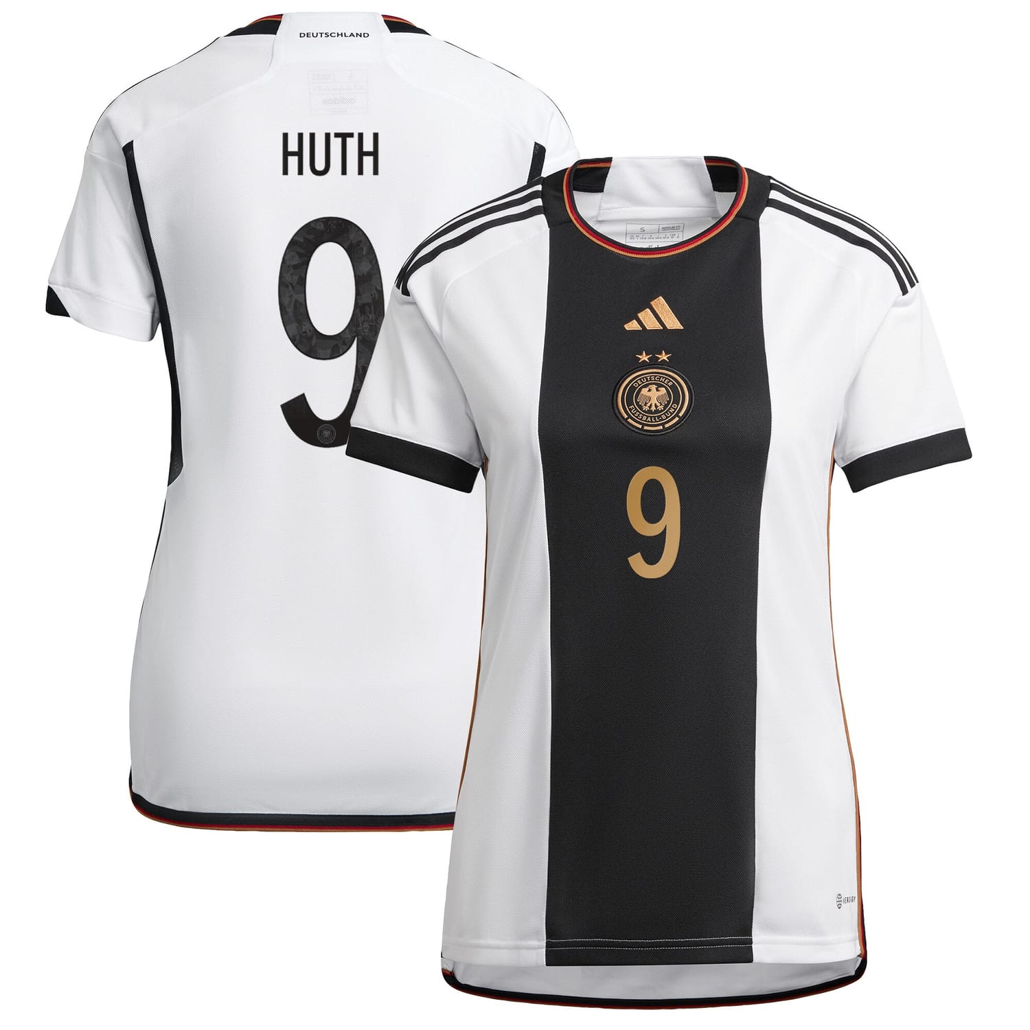 Germany National Team Home Jersey Shirt player Svenja Huth 9 printing for Women