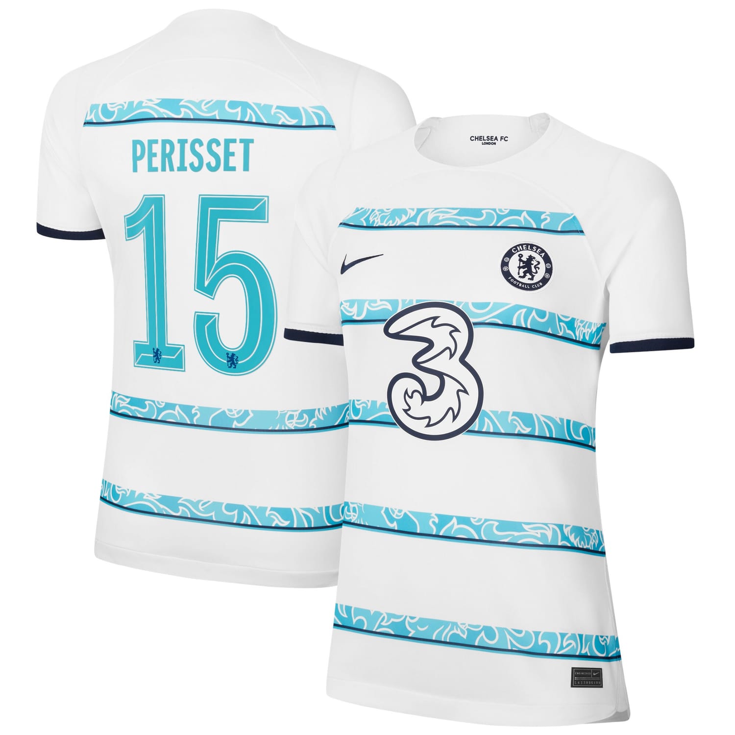 Premier League Chelsea Away Cup Jersey Shirt 2022-23 player Eve Perisset 15 printing for Women