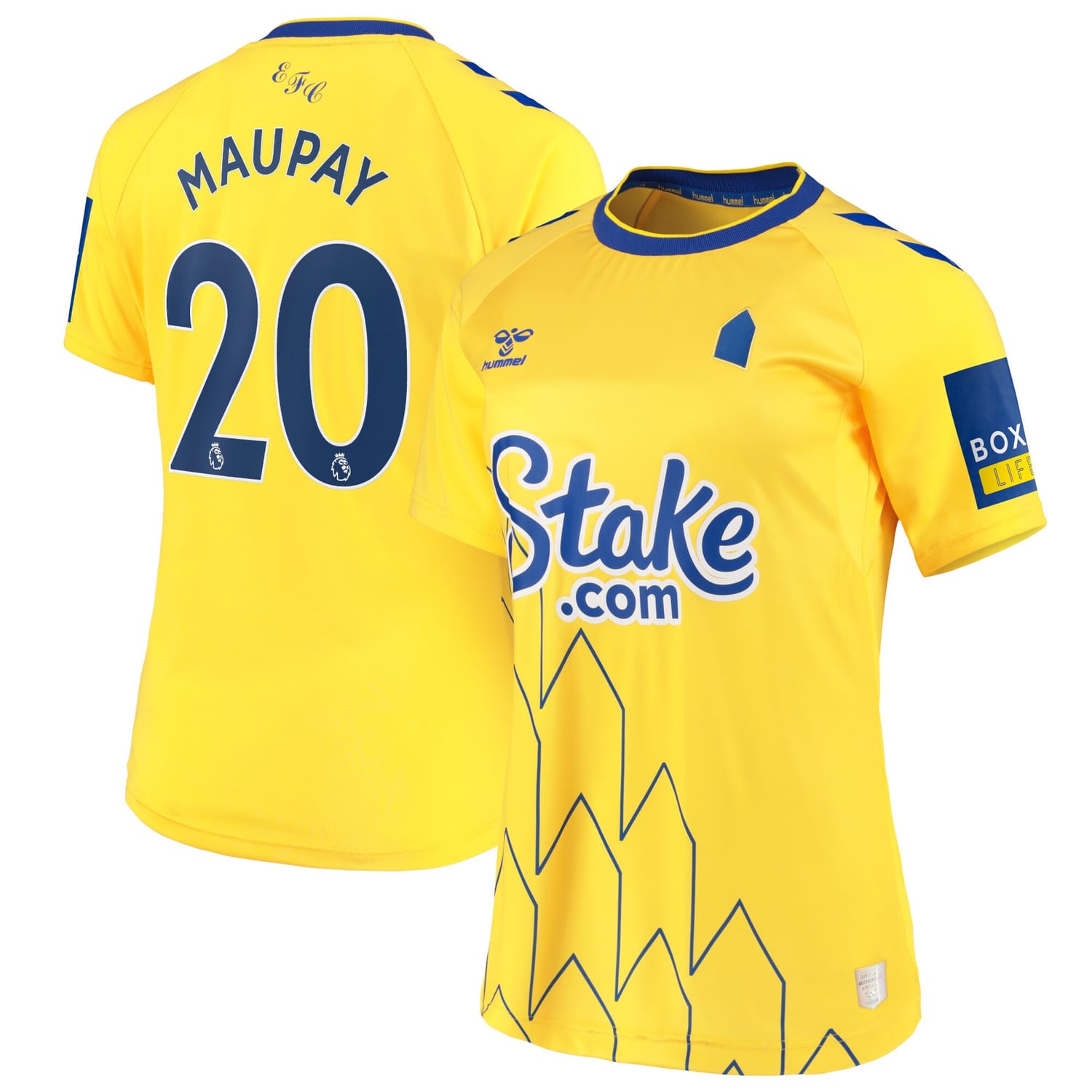 Premier League Everton Third Jersey Shirt 2022-23 player Neal Maupay 20 printing for Women