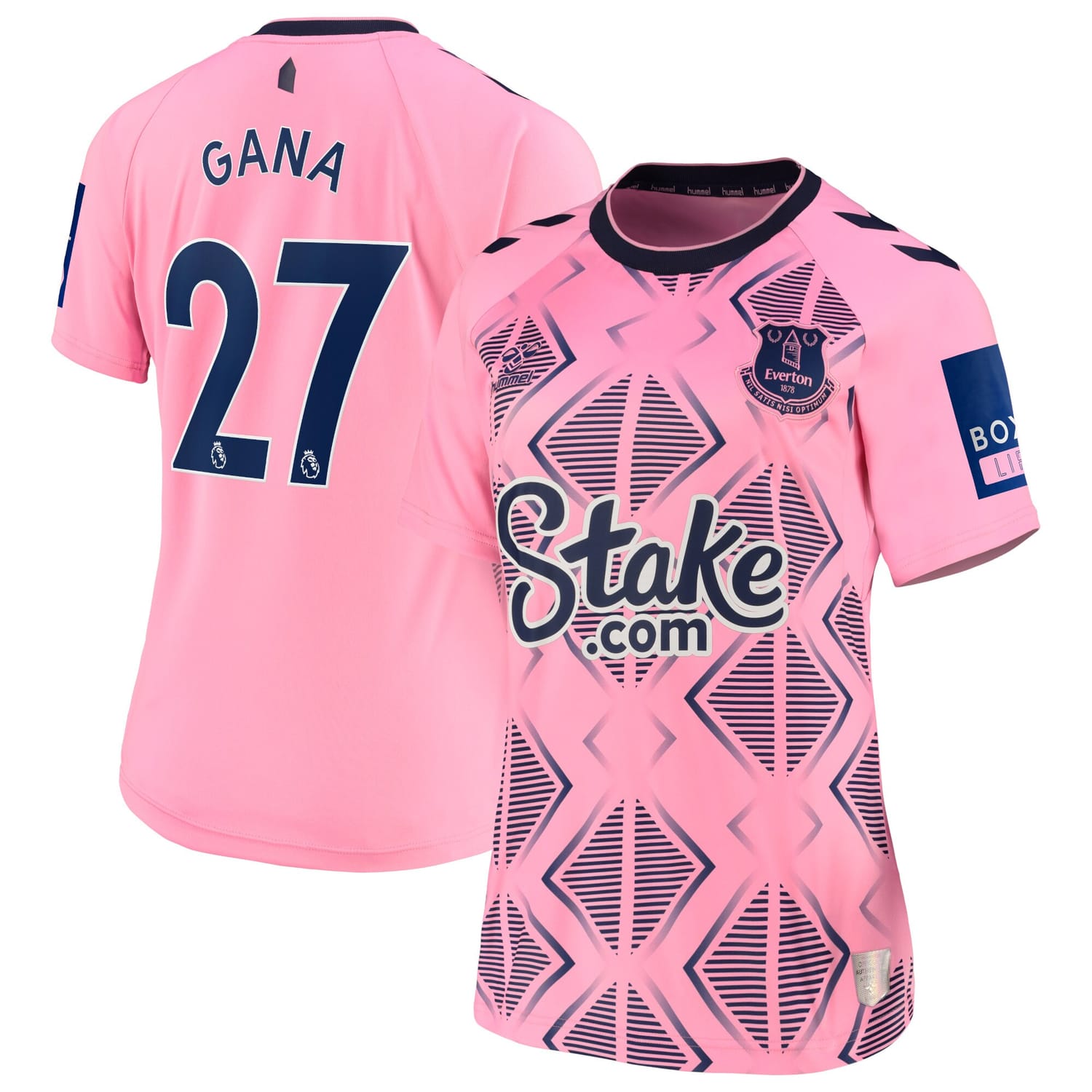Premier League Everton Away Jersey Shirt 2022-23 player Idrissa Gueye 27 printing for Women