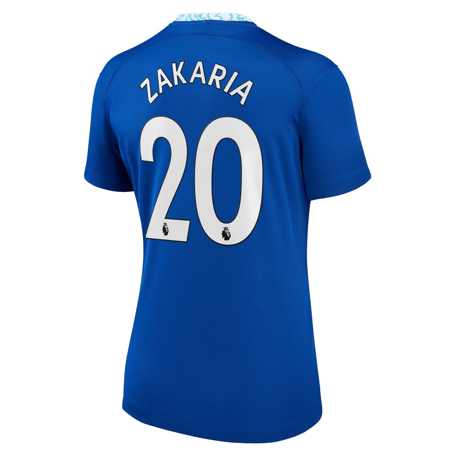 Chelsea Away Stadium Shirt 2022-23 With Zakaria 20 Printing