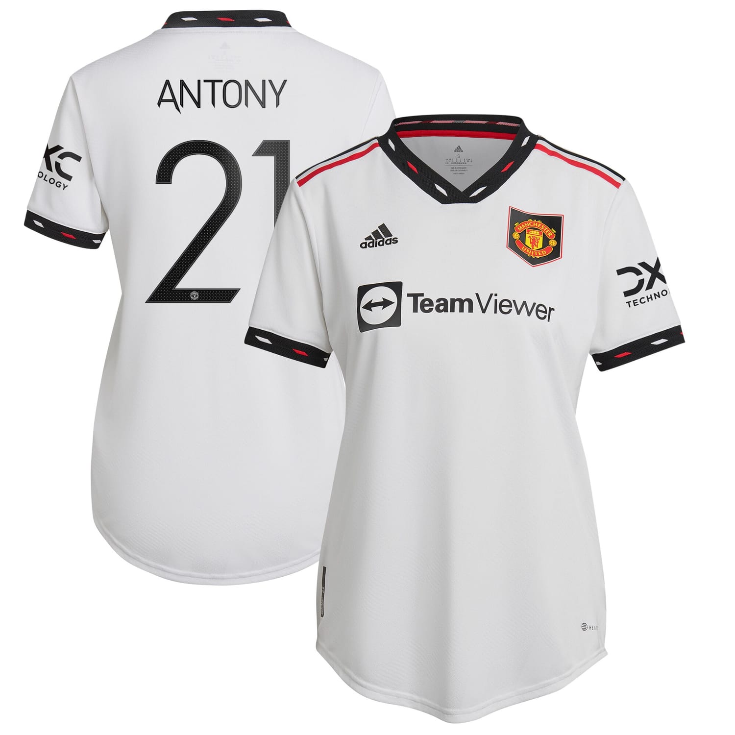 Premier League Manchester United Away Cup Authentic Jersey Shirt 2022-23 player Antony 21 printing for Women