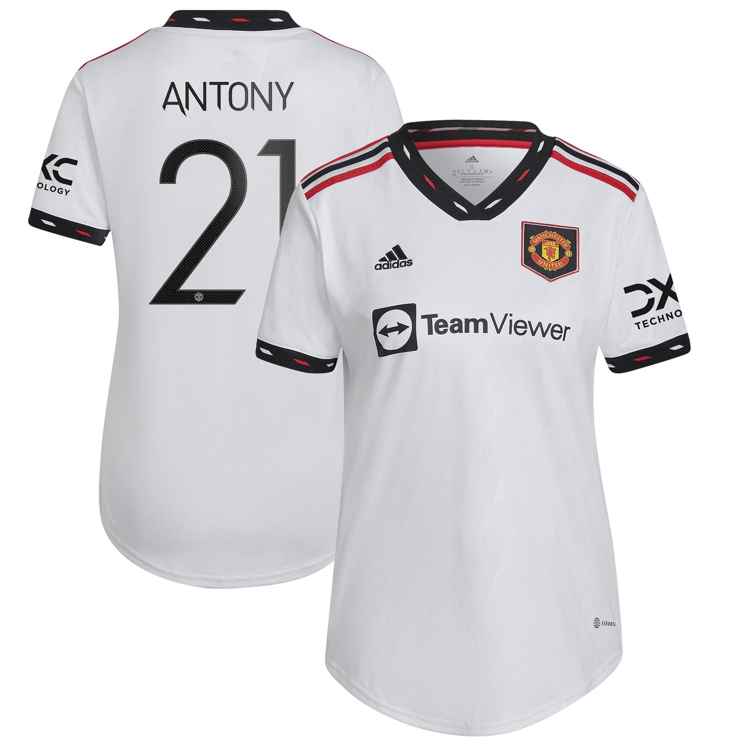 Premier League Manchester United Away Cup Jersey Shirt 2022-23 player Antony 21 printing for Women