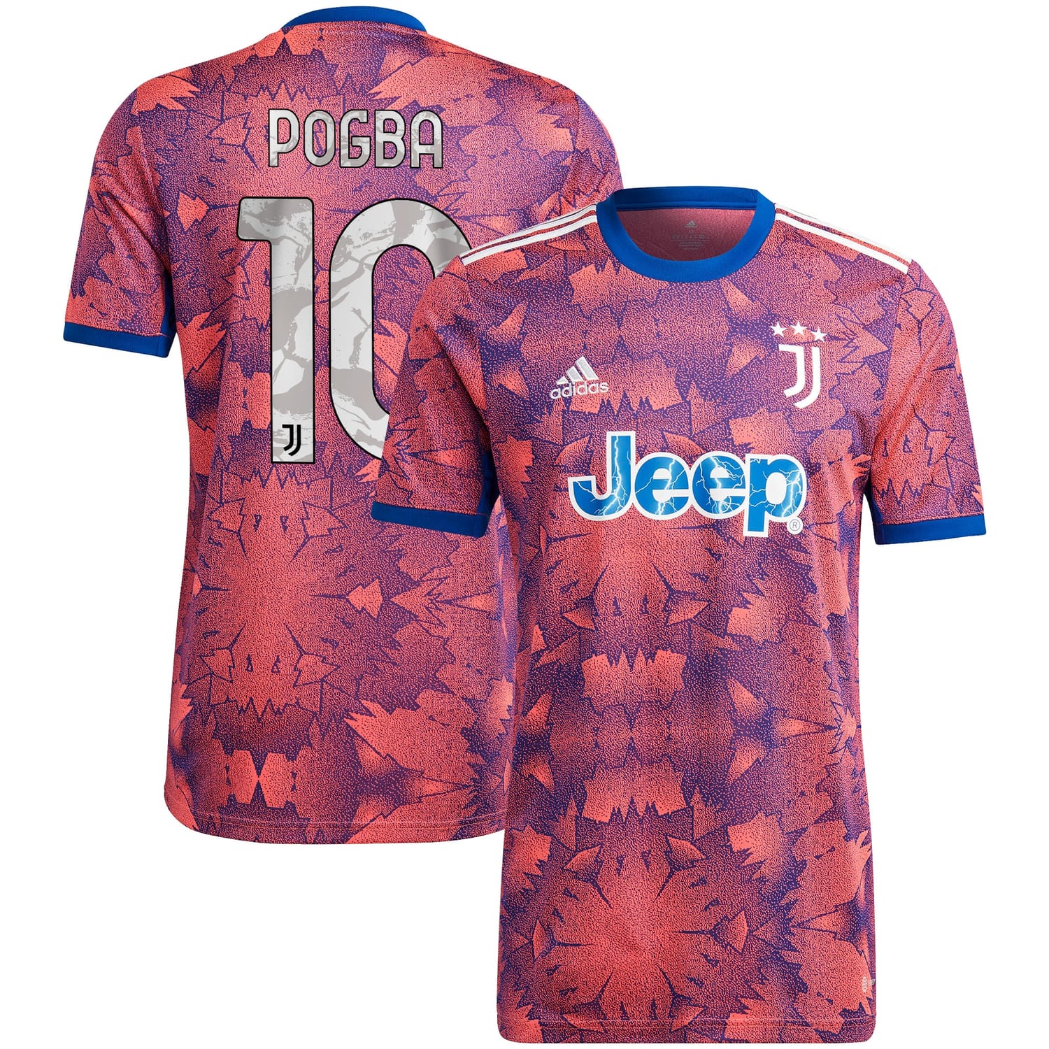 Serie A Juventus Third Jersey Shirt 2022-23 player Paul Pogba 10 printing for Men