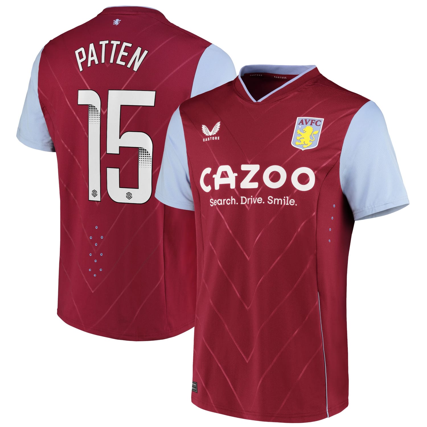 Premier League Aston Villa Home WSL Pro Jersey Shirt 2022-23 player Anna Patten 15 printing for Men