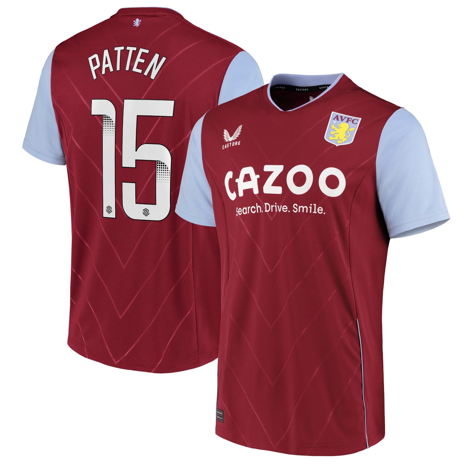 Premier League Aston Villa Home WSL Jersey Shirt 2022-23 player Anna Patten 15 printing for Men