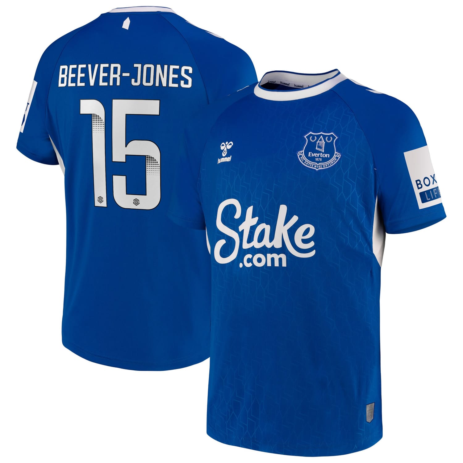 Premier League Everton Home WSL Jersey Shirt 2022-23 player Aggie Beever-Jones 15 printing for Men