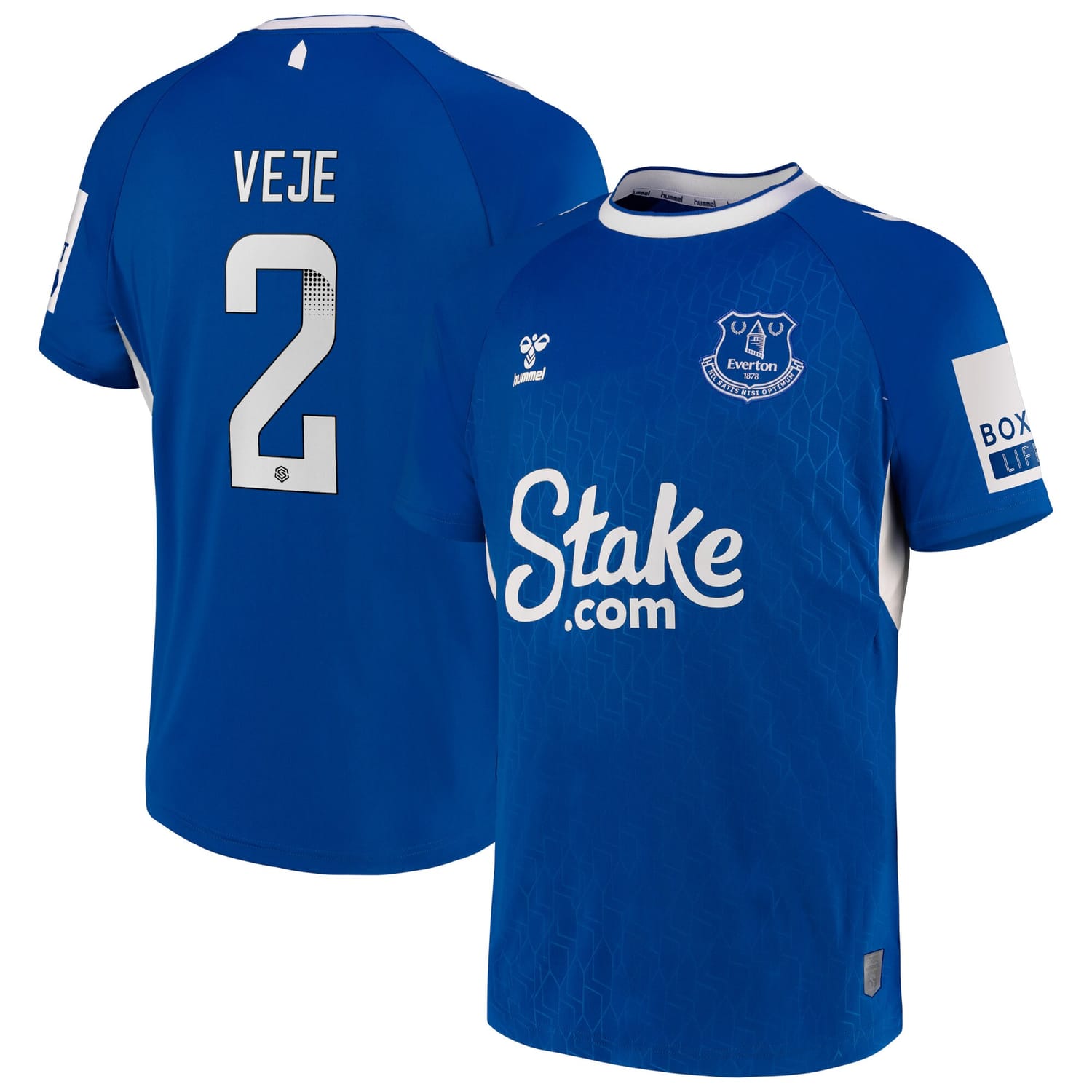 Premier League Everton Home WSL Jersey Shirt 2022-23 player Katrine Veje 2 printing for Men