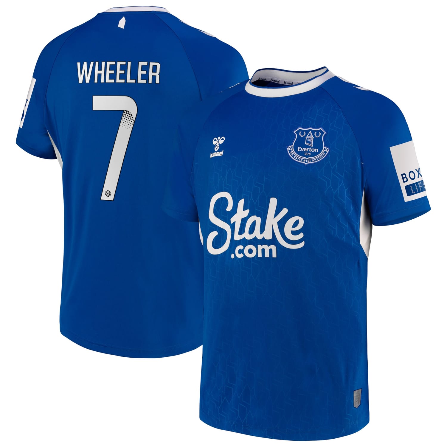 Premier League Everton Home WSL Jersey Shirt 2022-23 player Clare Wheeler 7 printing for Men