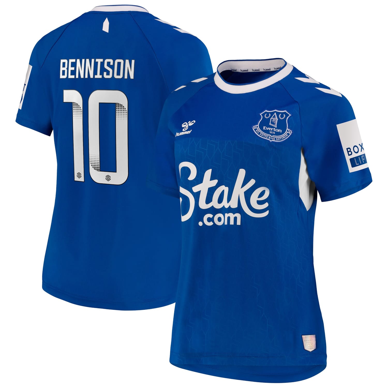 Premier League Everton Home WSL Jersey Shirt 2022-23 player Hanna Bennison 10 printing for Women